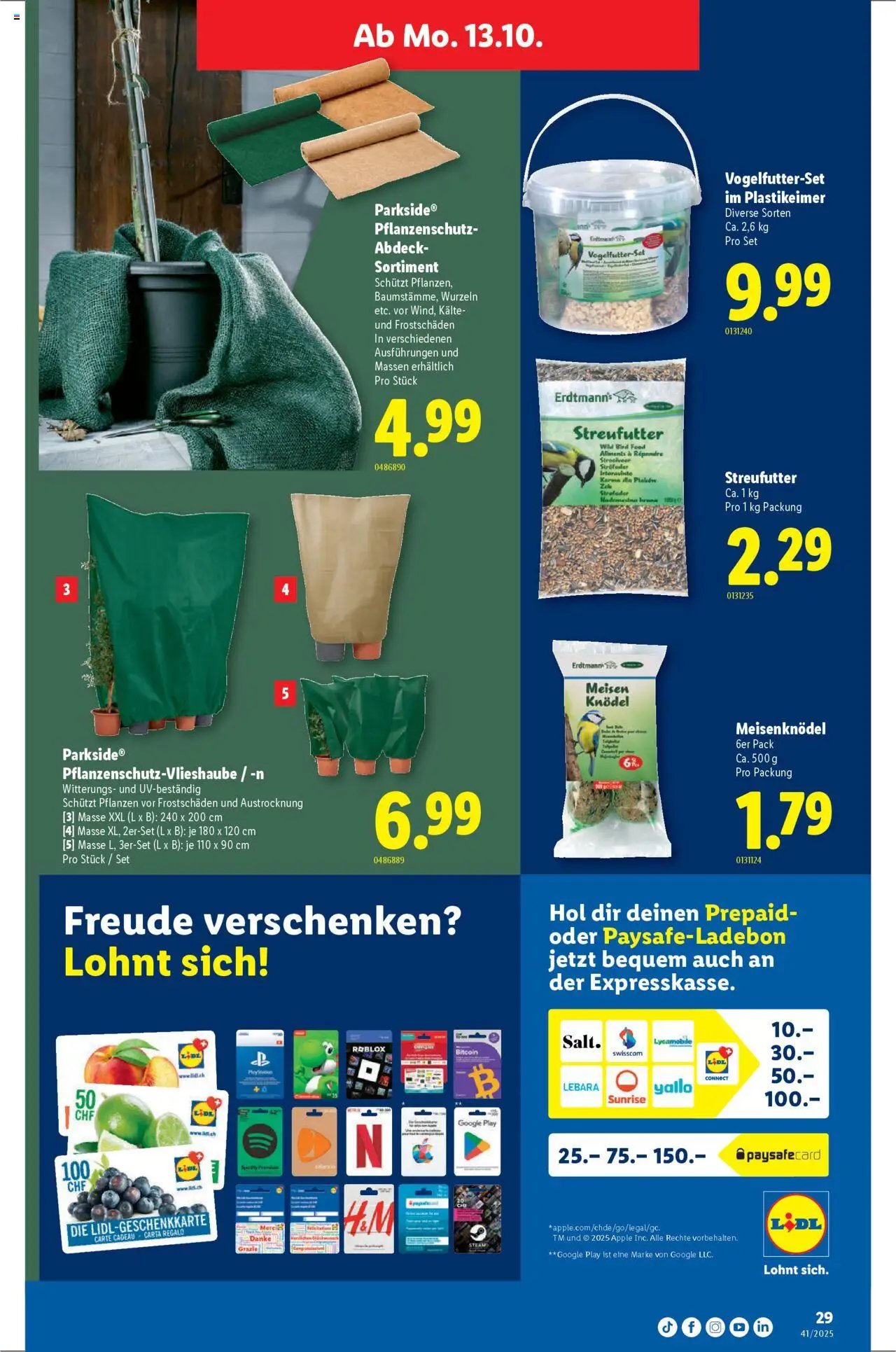Lidl Aktionen (2025-10-09 - 2025-10-15)