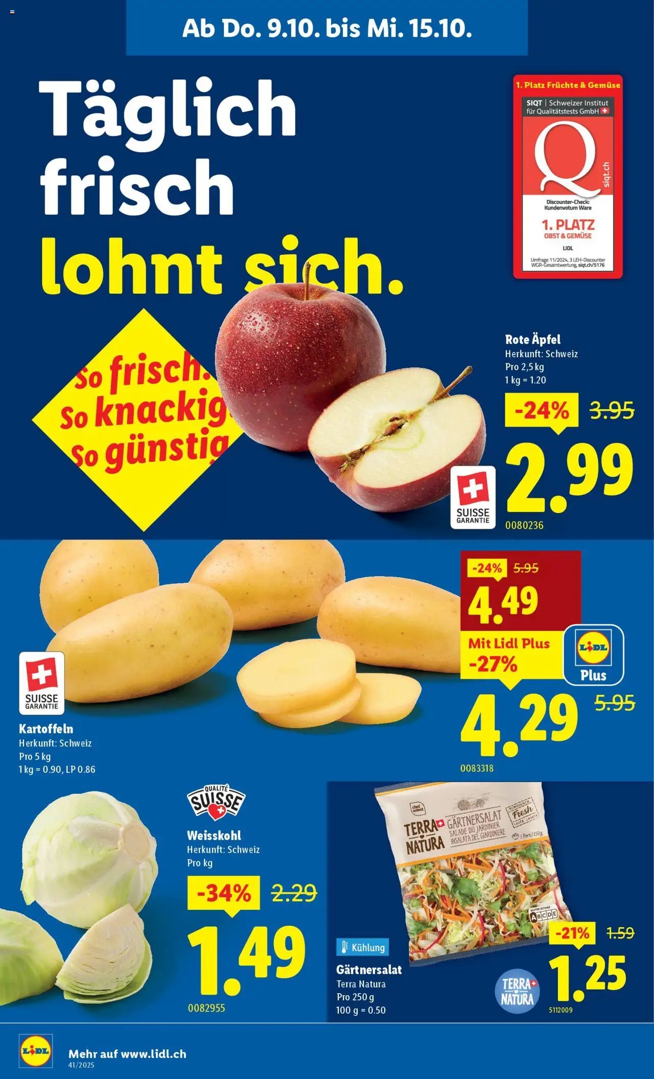 Lidl Aktionen (2025-10-09 - 2025-10-15)
