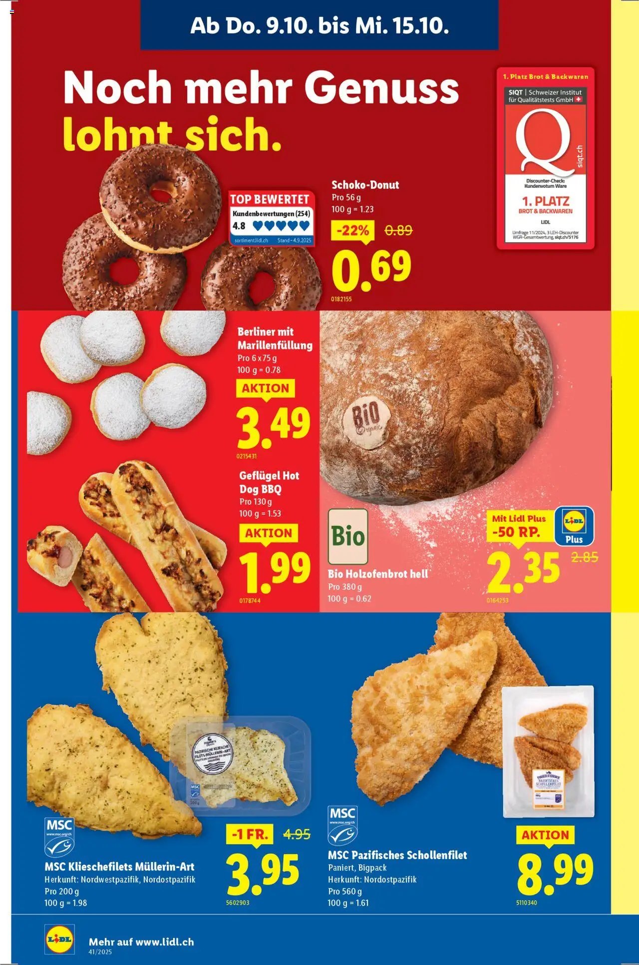 Lidl Aktionen (2025-10-09 - 2025-10-15)