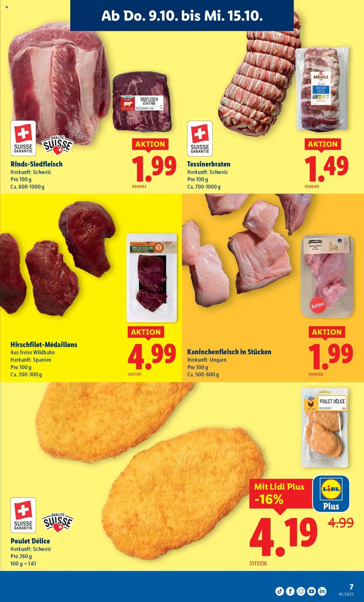 Lidl Aktionen (2025-10-09 - 2025-10-15)