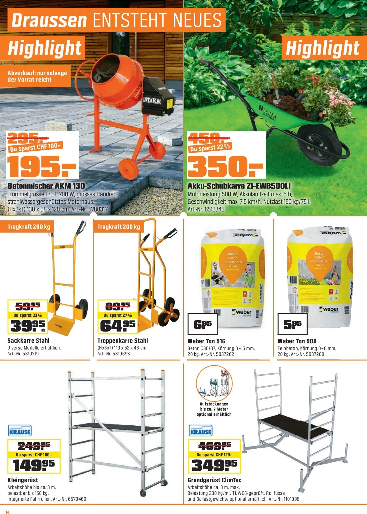 OBI - UNSERE SUPERDEALS!