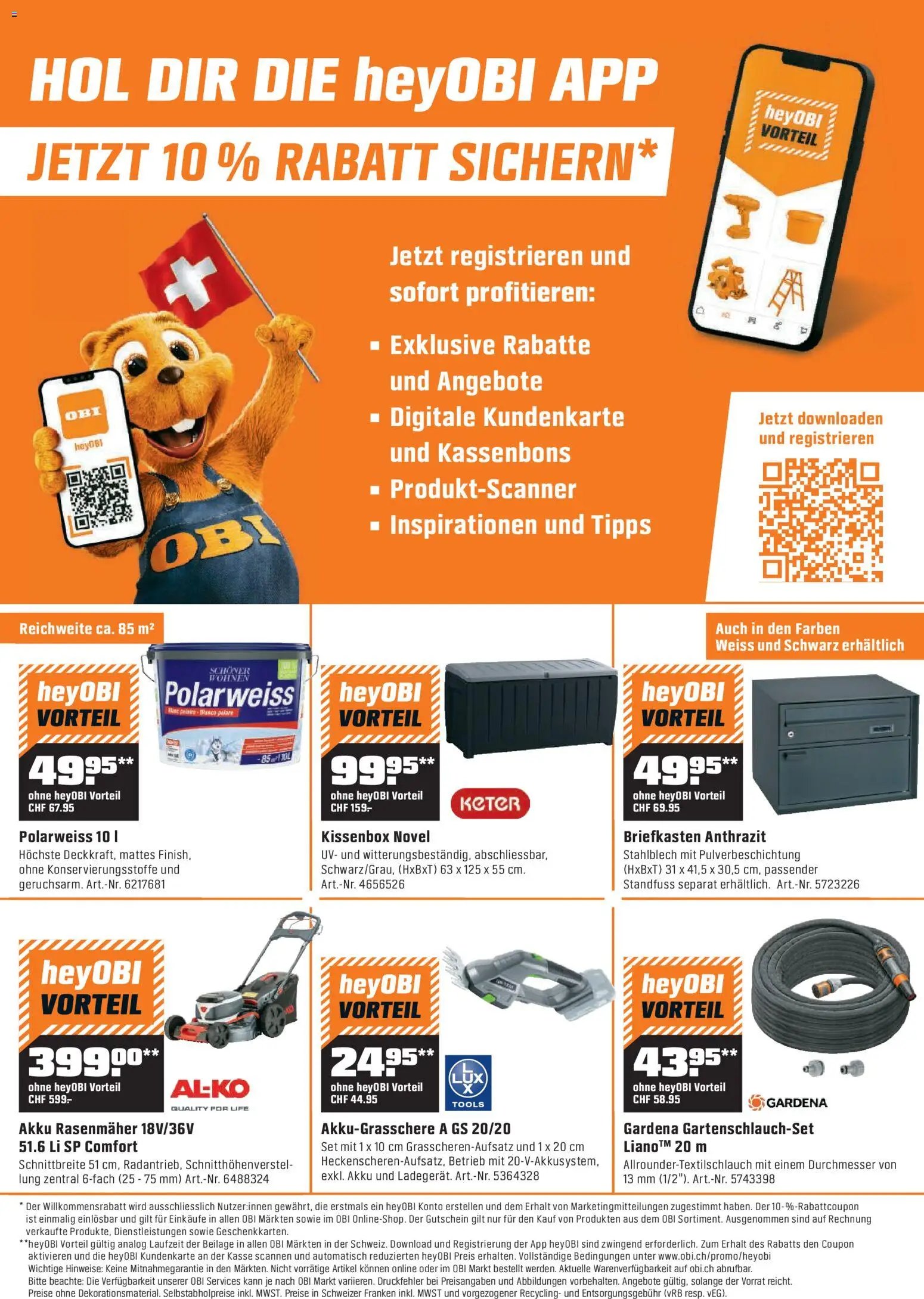 OBI - UNSERE SUPERDEALS!