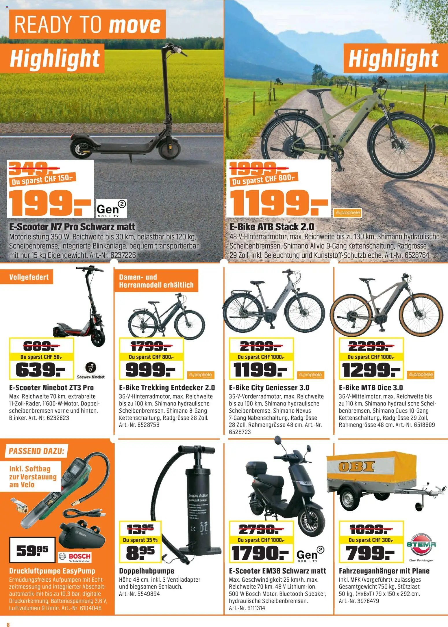 OBI - UNSERE SUPERDEALS!