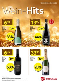 Prodega Aktionen Wein-Hits (2025-12-22 - 2026-01-03)