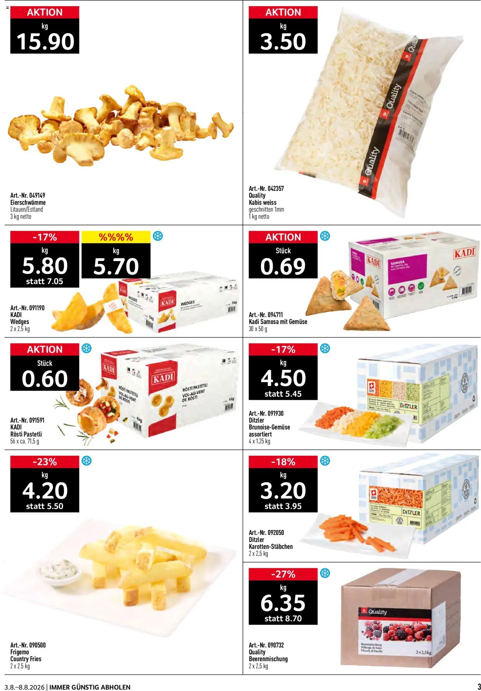 Prodega aktionen