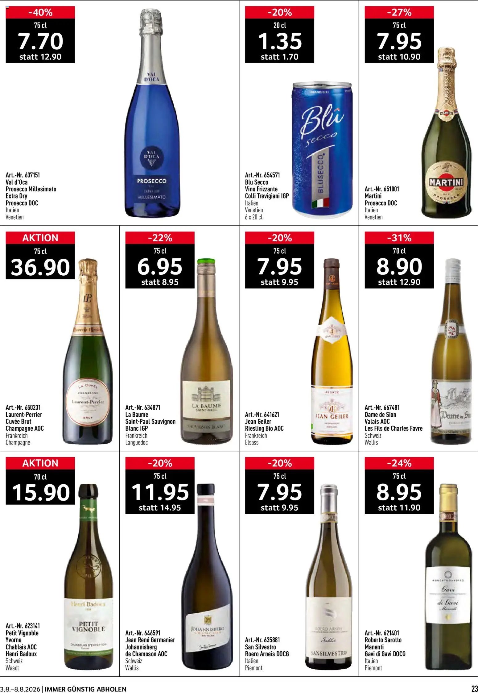 Prodega aktionen