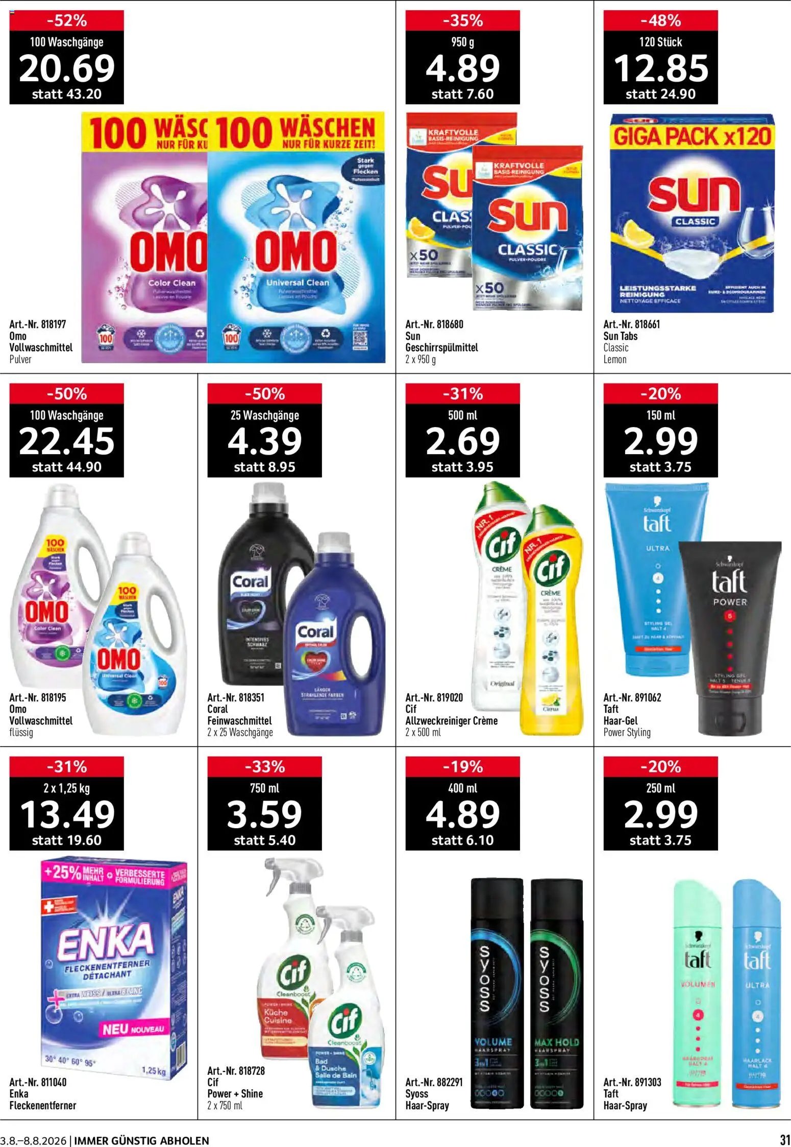 Prodega aktionen