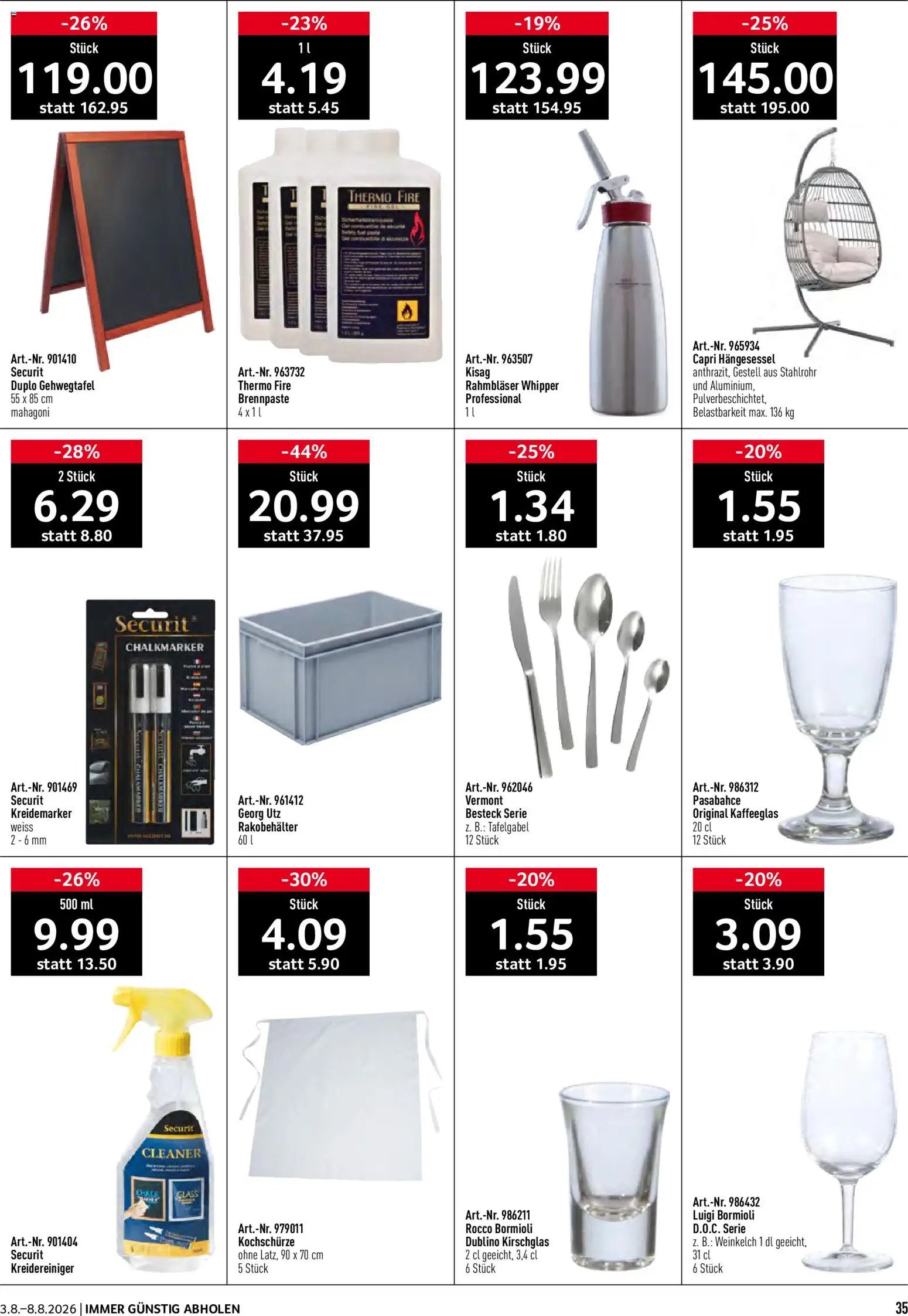 Prodega aktionen