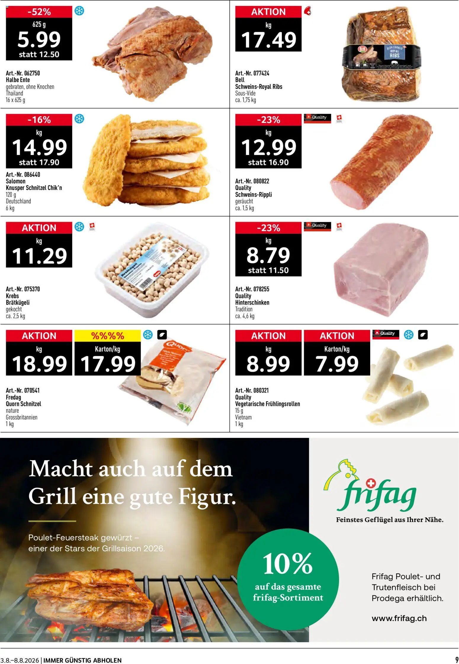 Prodega aktionen