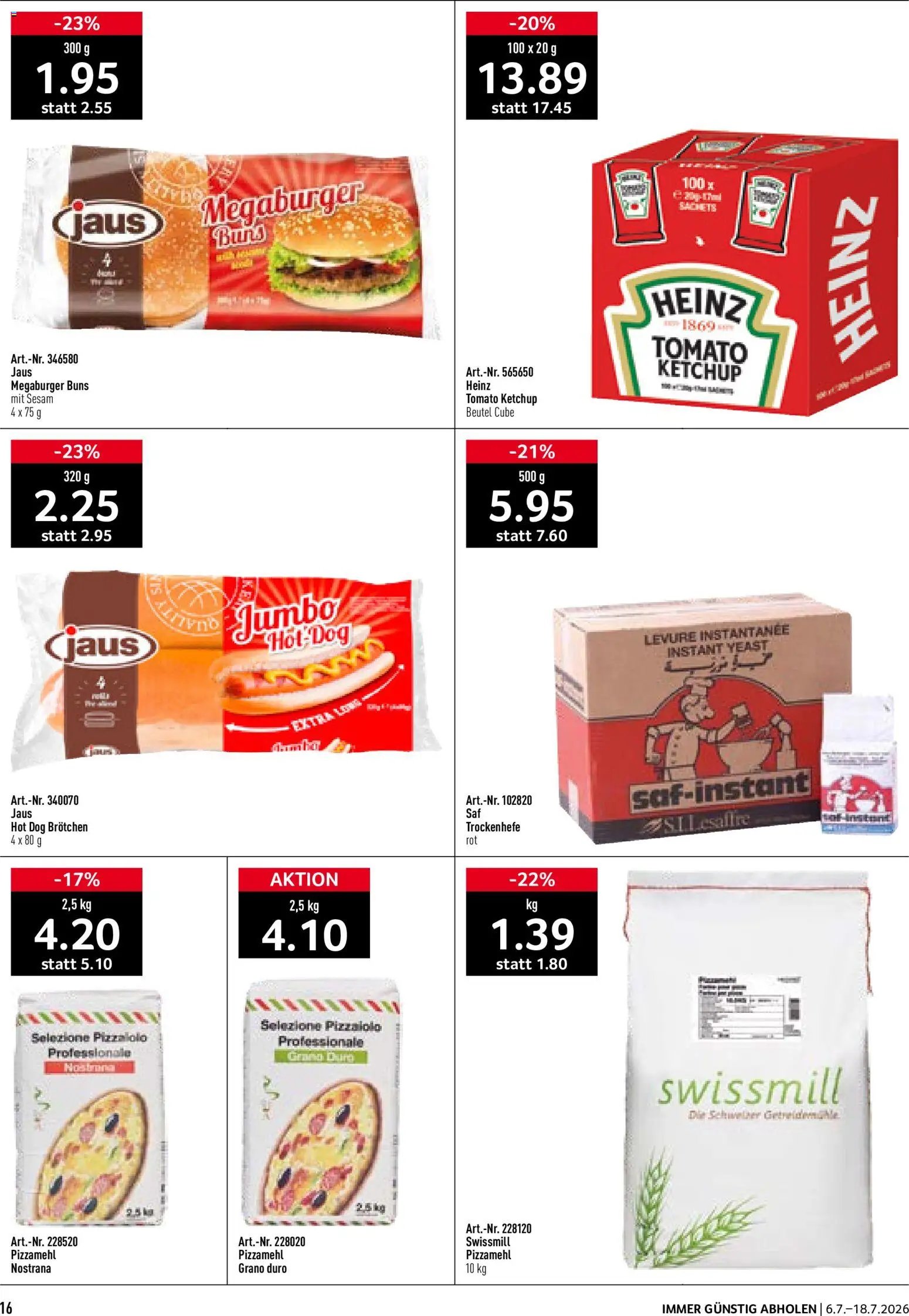 Prodega Aktionen Take Away