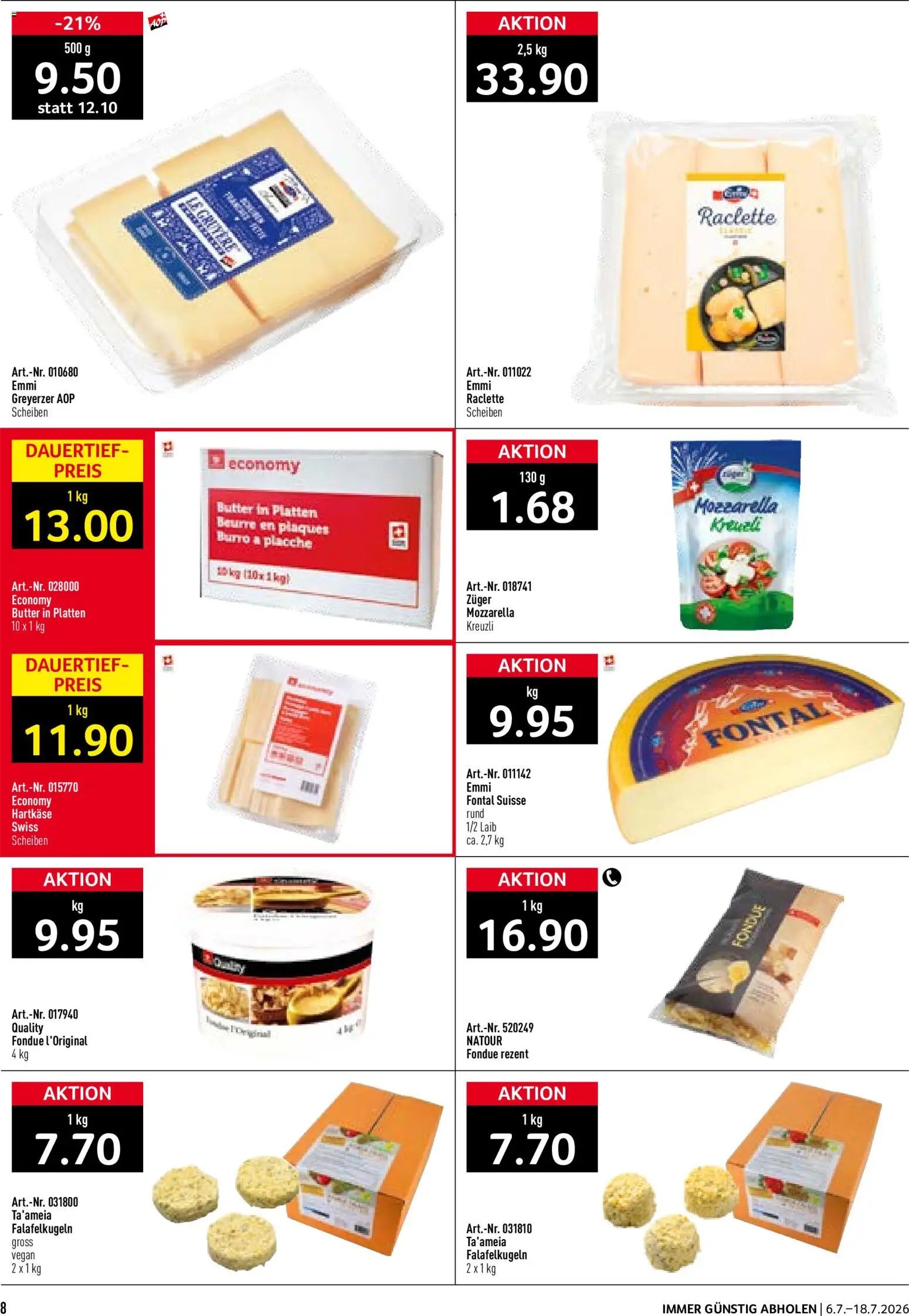 Prodega Aktionen Take Away