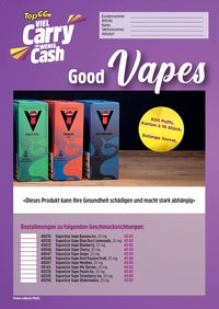 TopCC Aktionen Good Vapes (2025-12-12 - 2025-12-31)