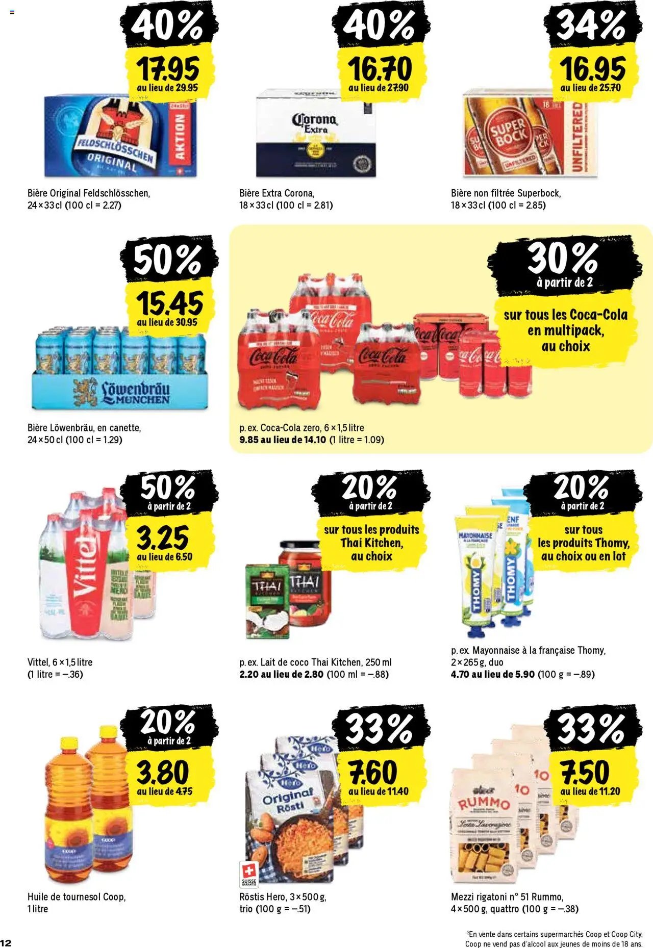 Coop - Les actions de la semaine (2025-10-16 - 2025-10-22)