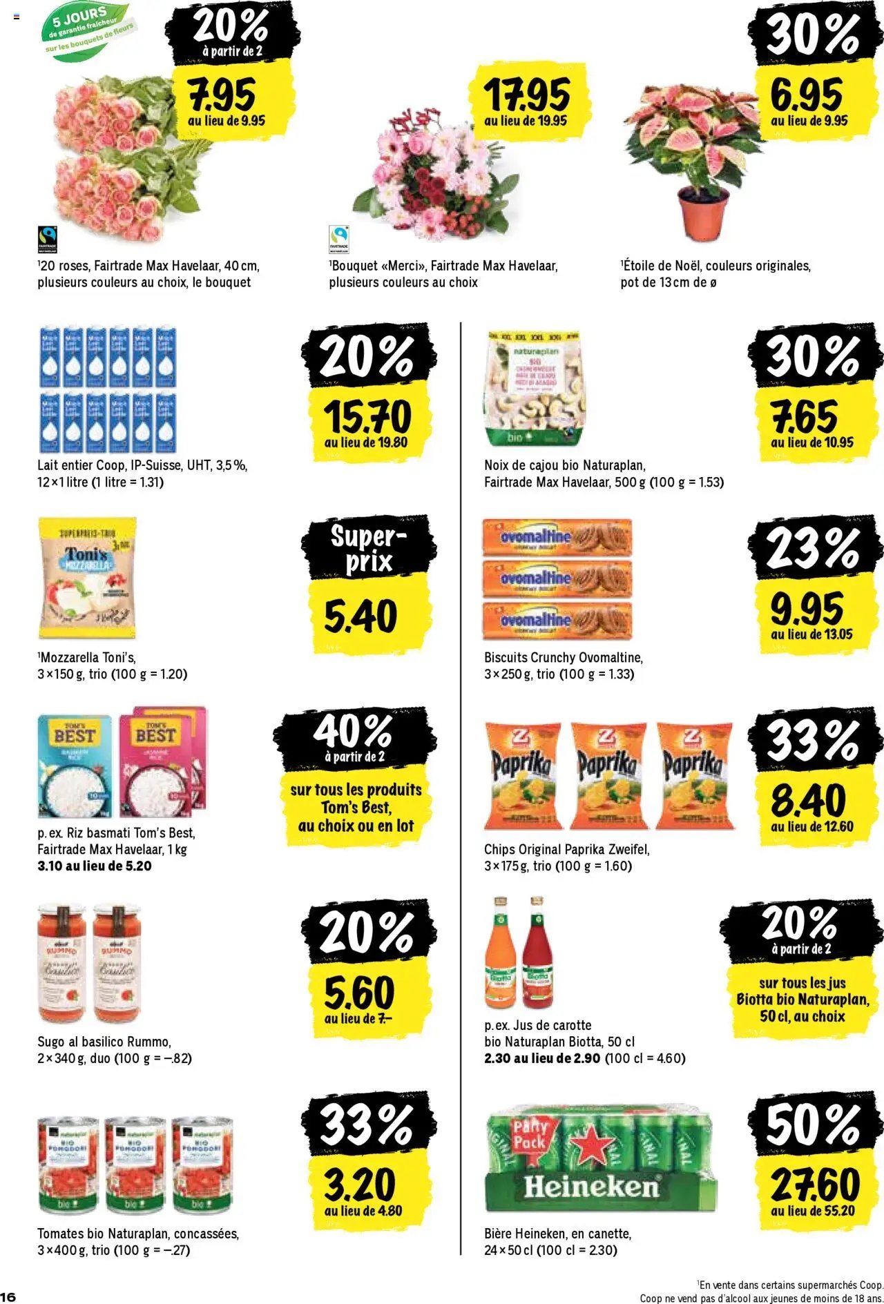 Coop - Les actions de la semaine (2025-10-16 - 2025-10-22)