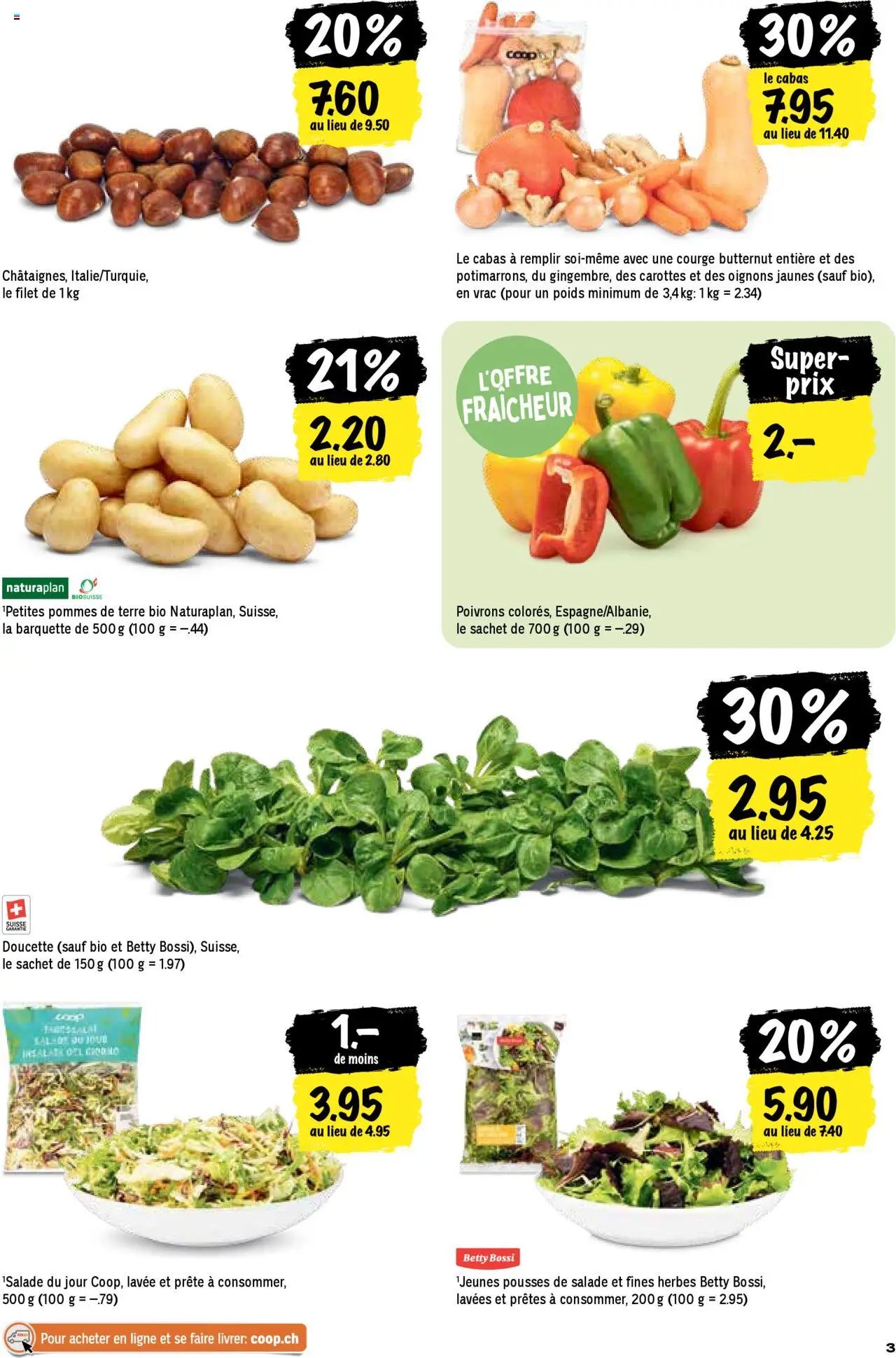 Coop - Les actions de la semaine (2025-10-16 - 2025-10-22)