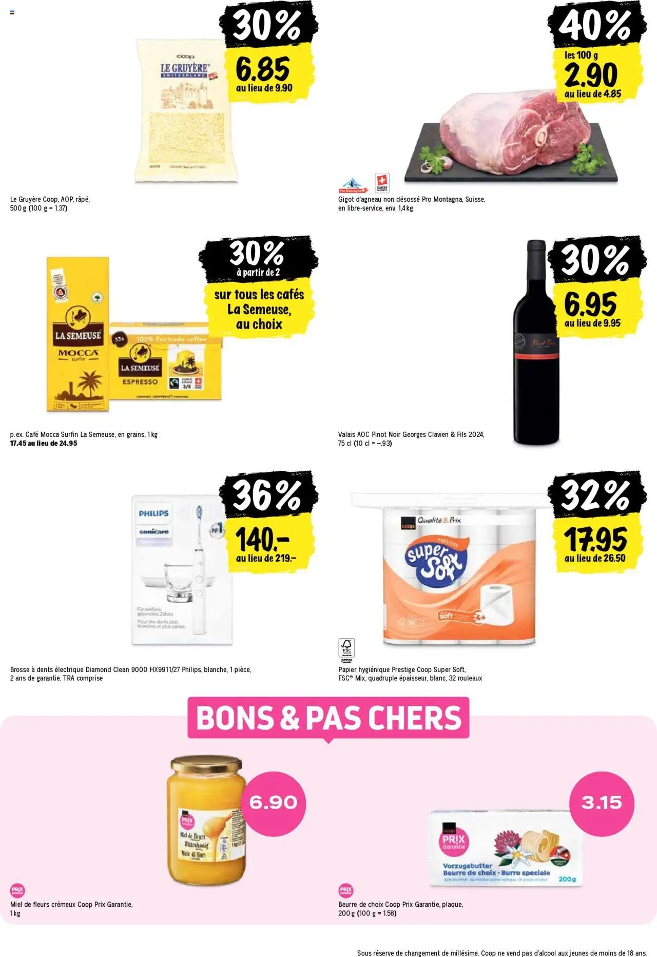 Coop - Les actions de la semaine (2025-10-16 - 2025-10-22)
