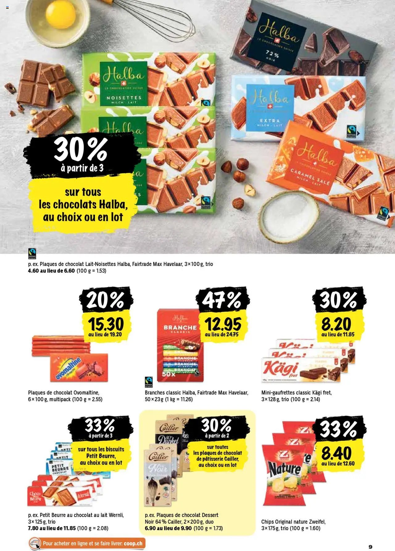 Coop - Les actions de la semaine (2025-10-16 - 2025-10-22)