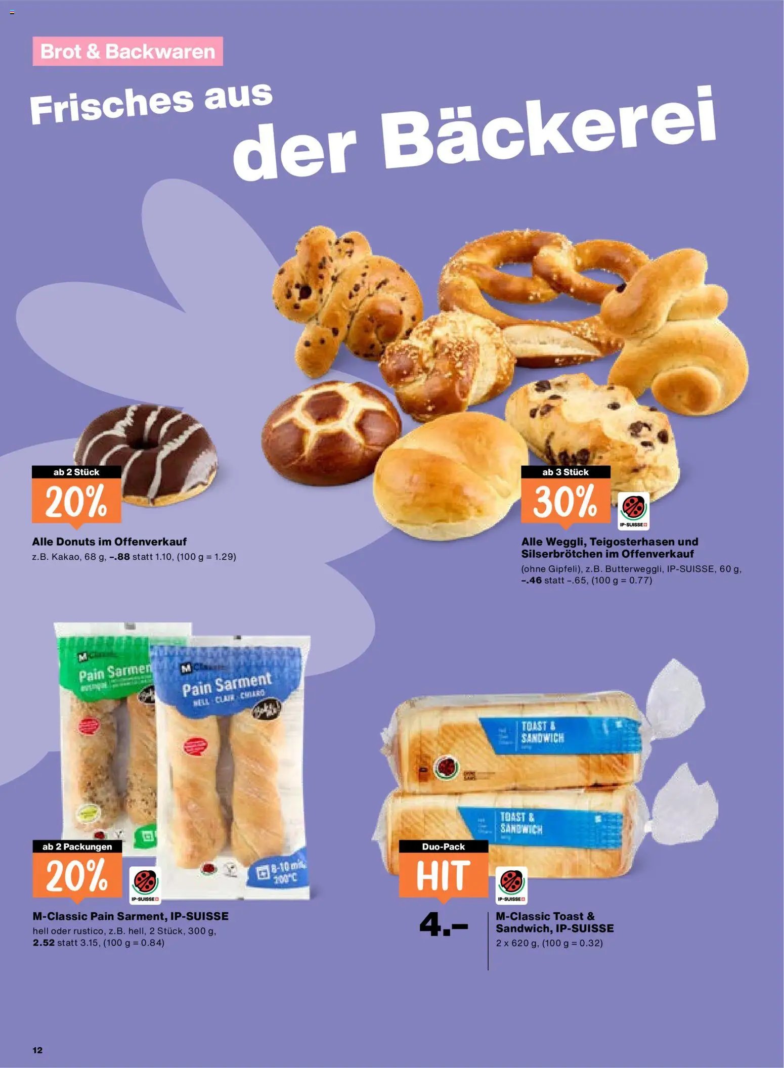 Migros aktionen (2026-03-26 - 2026-04-01)