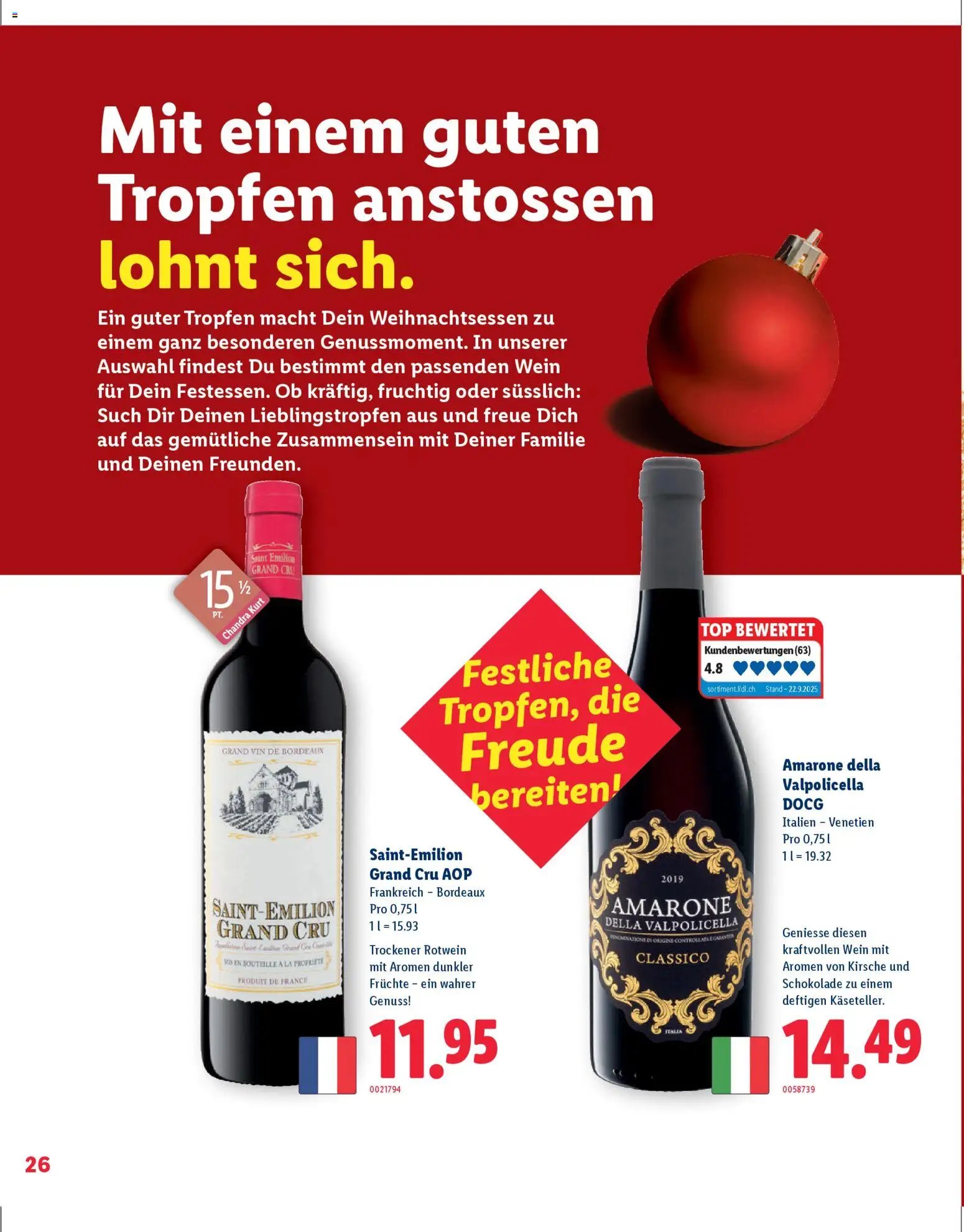 Lidl Aktionen Weihnachten (2025-10-30 - 2025-12-24) | 26