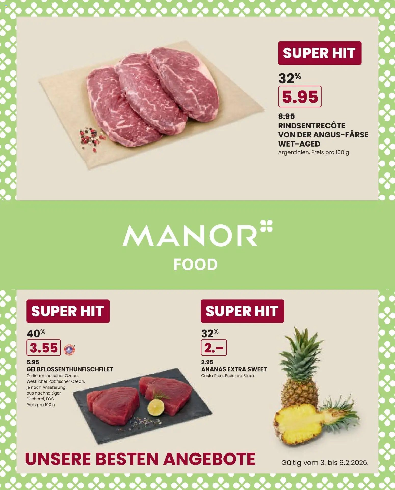 Manor Aktionen (2026-02-03 - 2026-02-09) | 1