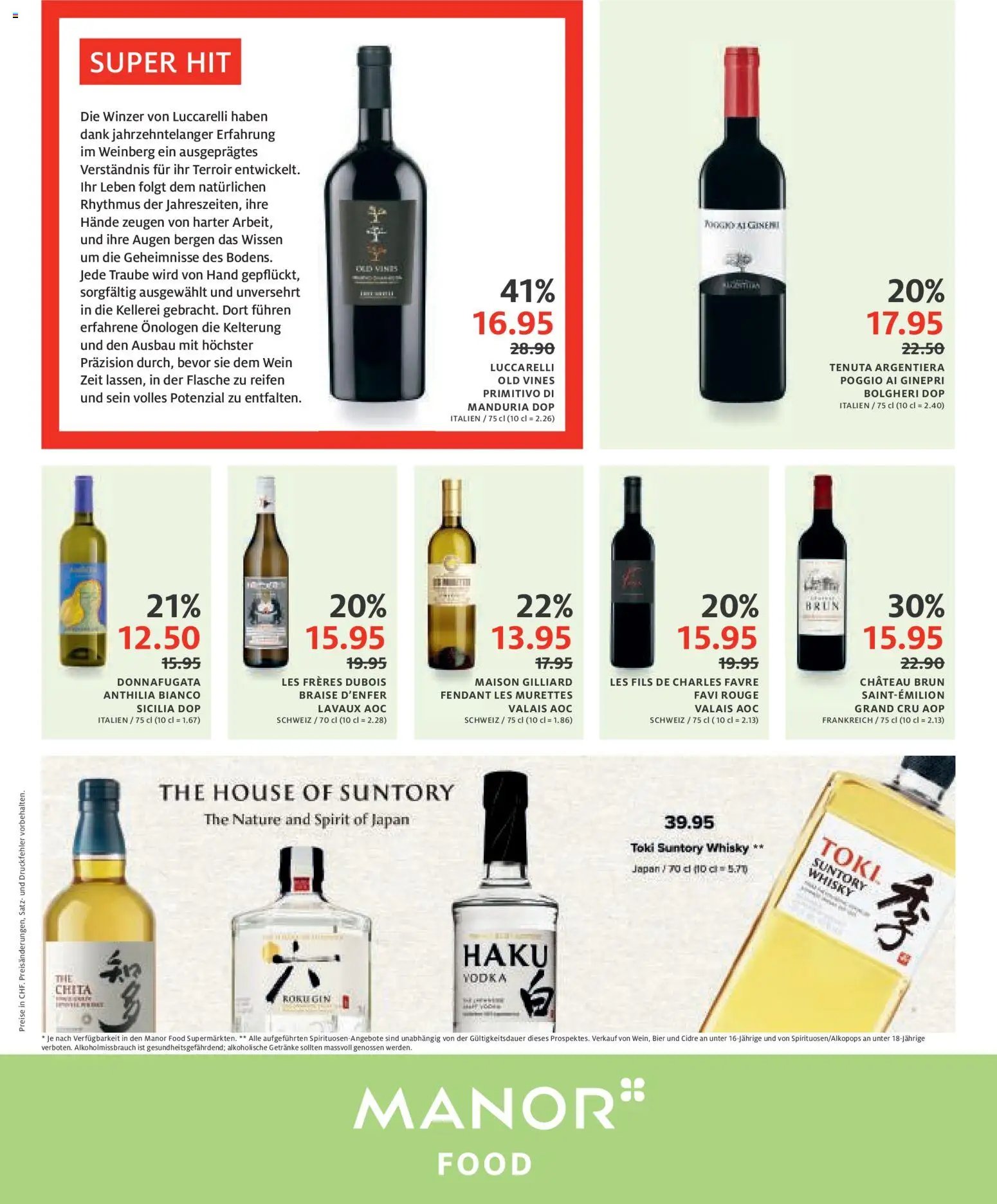 Manor Aktionen (2025-11-11 - 2025-11-17)