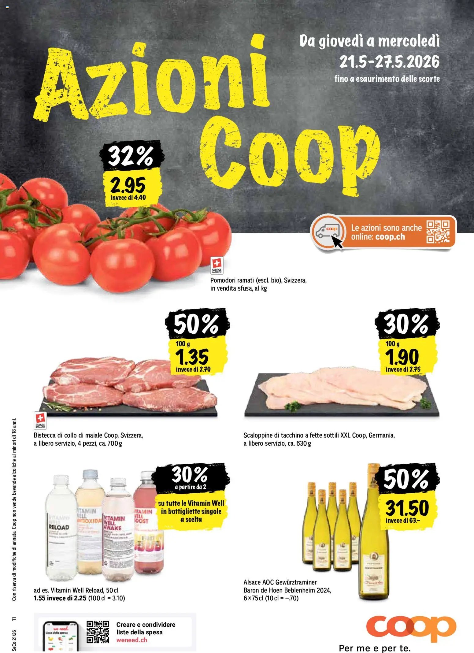 Coop aktionen IT (2026-05-21 - 2026-05-27)