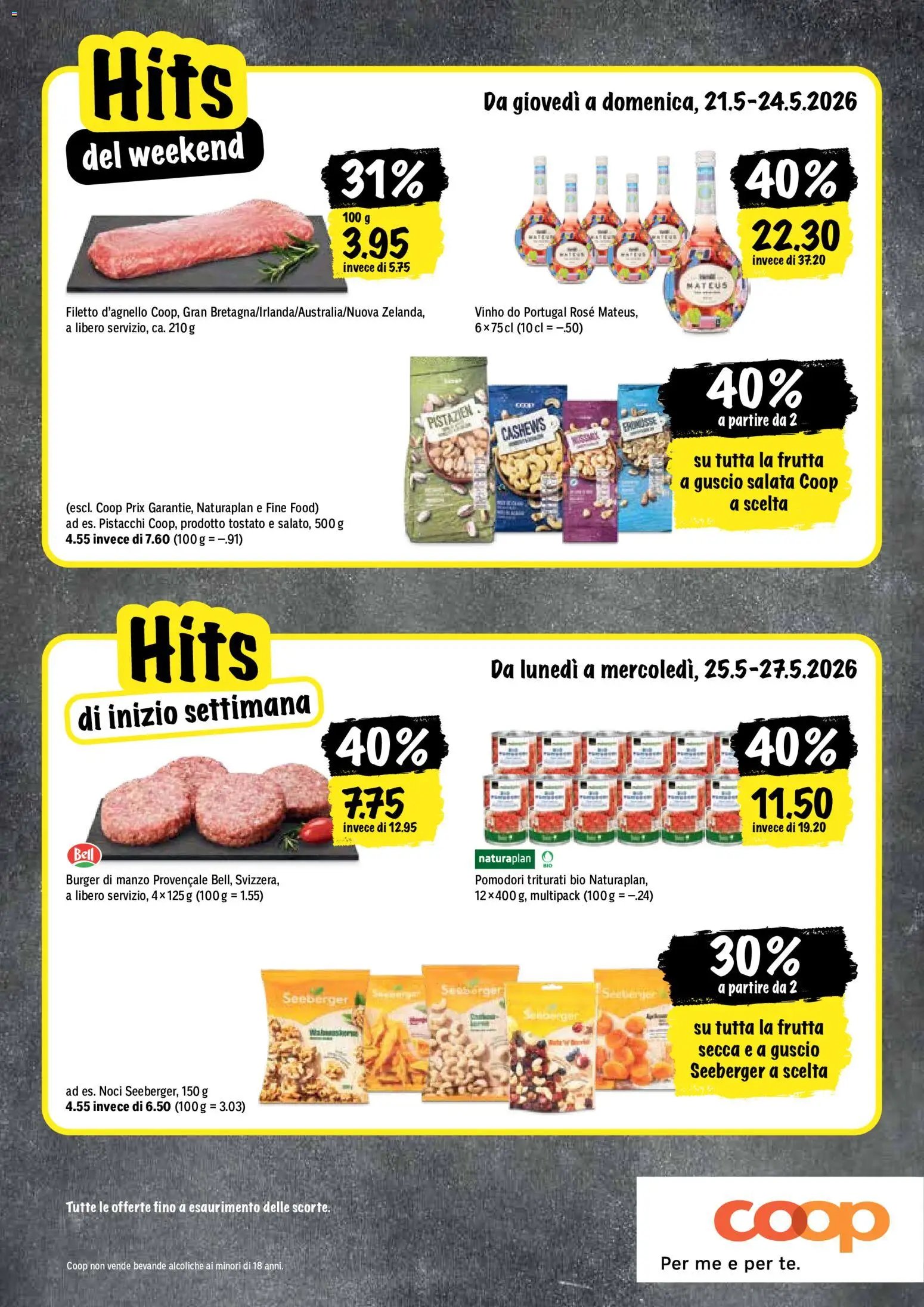 Coop aktionen IT (2026-05-21 - 2026-05-27)