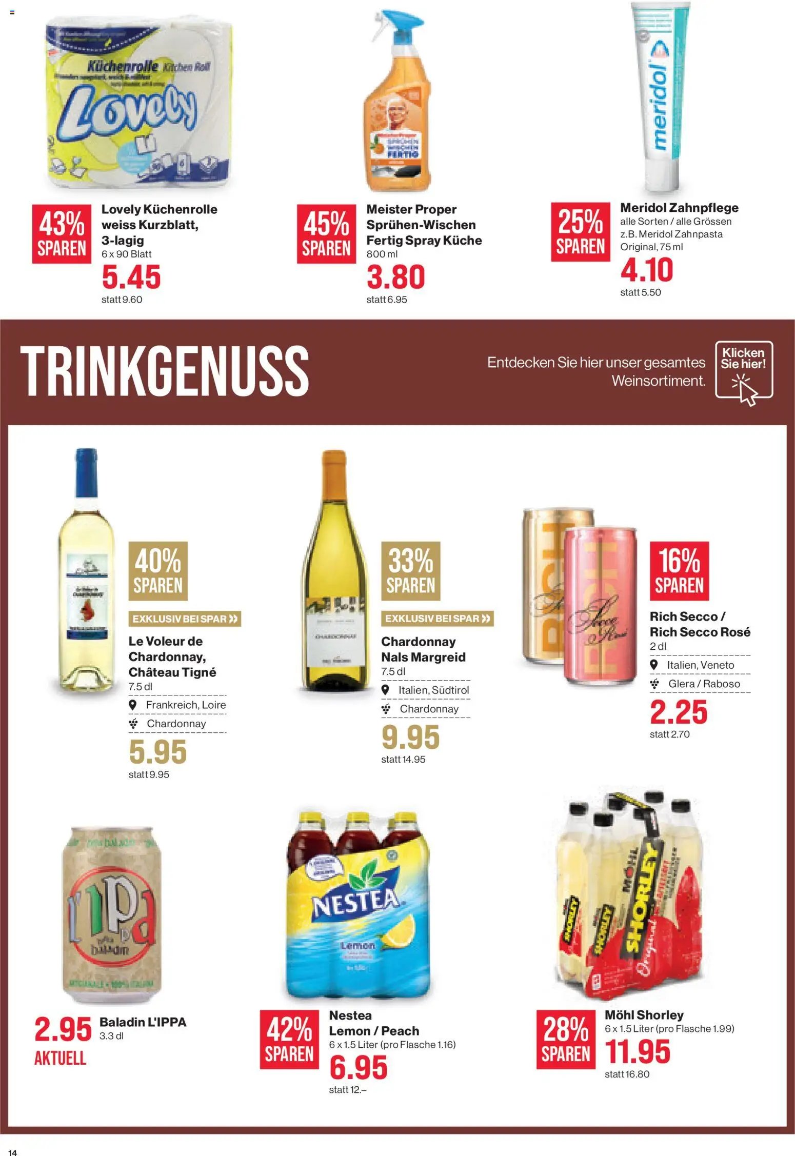 SPAR Aktionen (2025-11-13 - 2025-11-19)