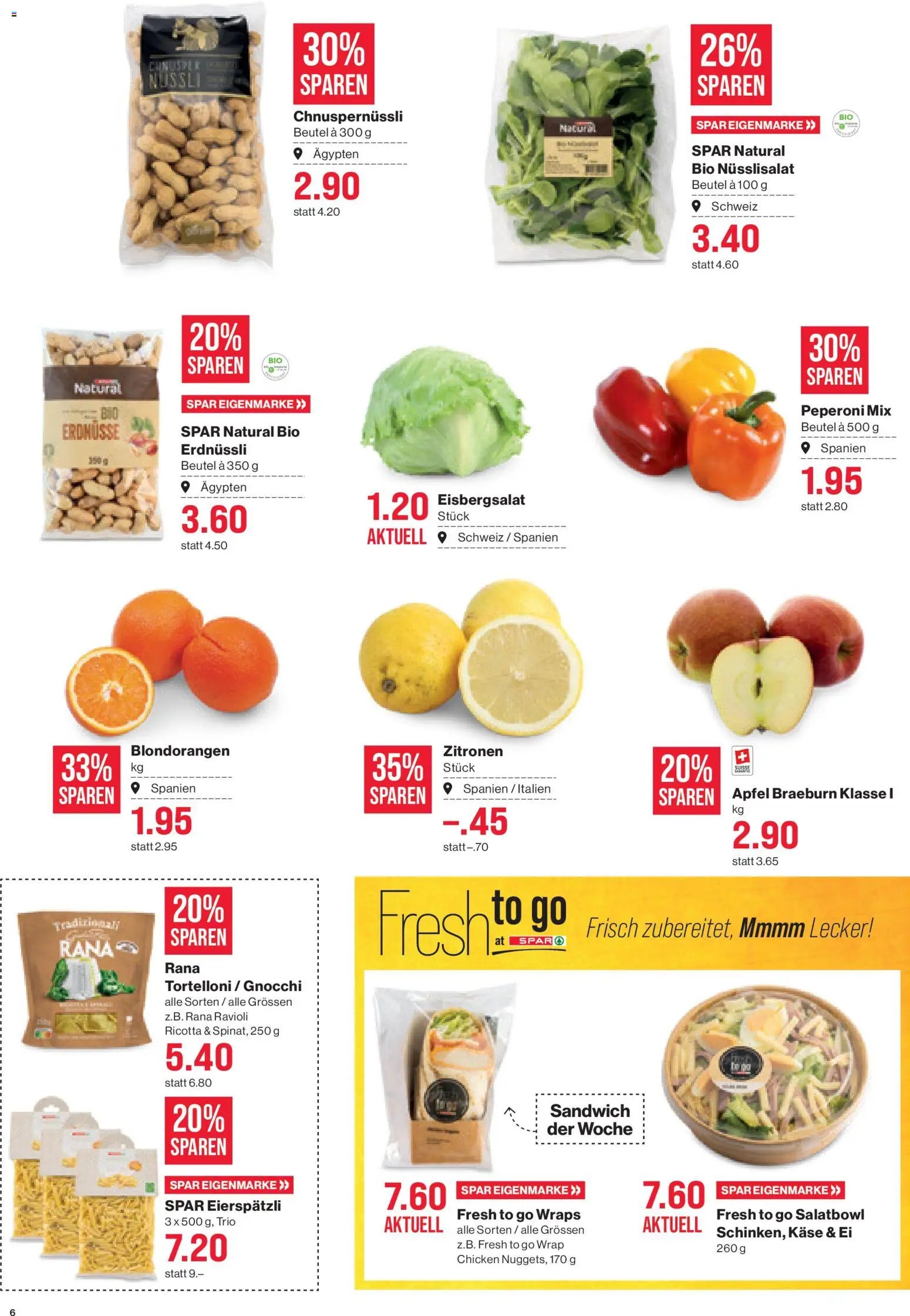 SPAR Aktionen (2025-11-13 - 2025-11-19)