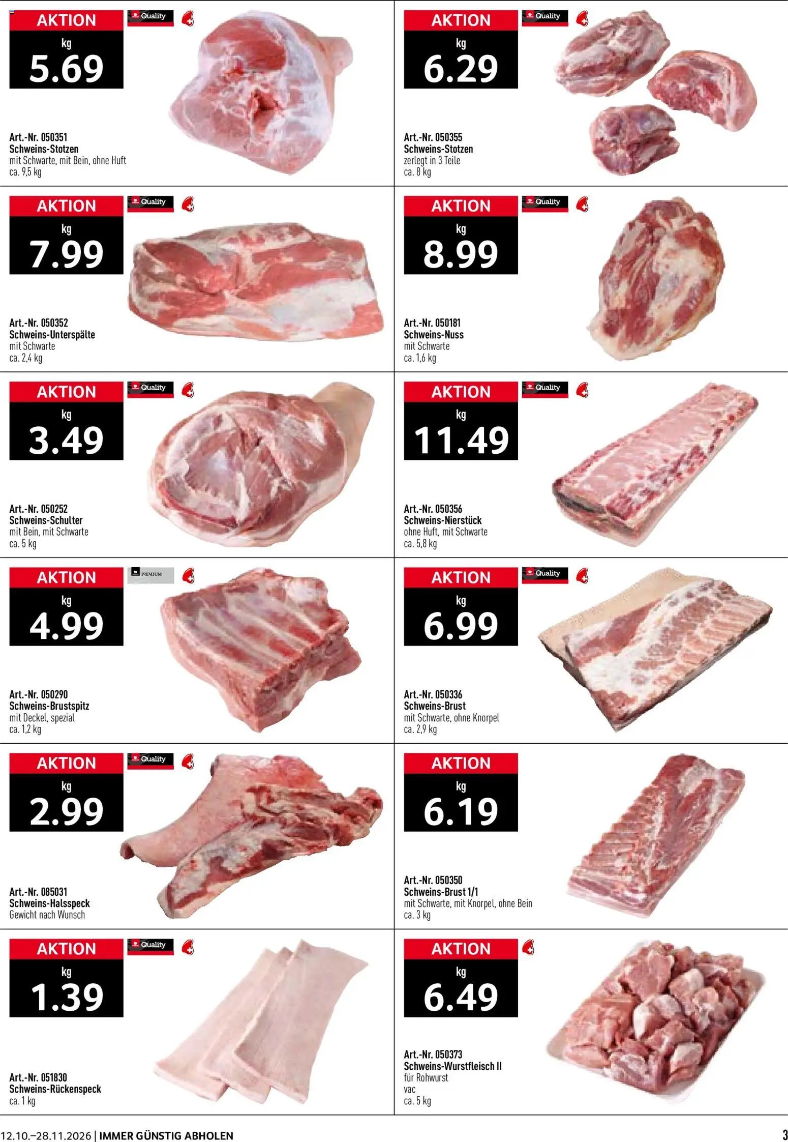 Prodega aktionen Trockenfleisch-Produktion