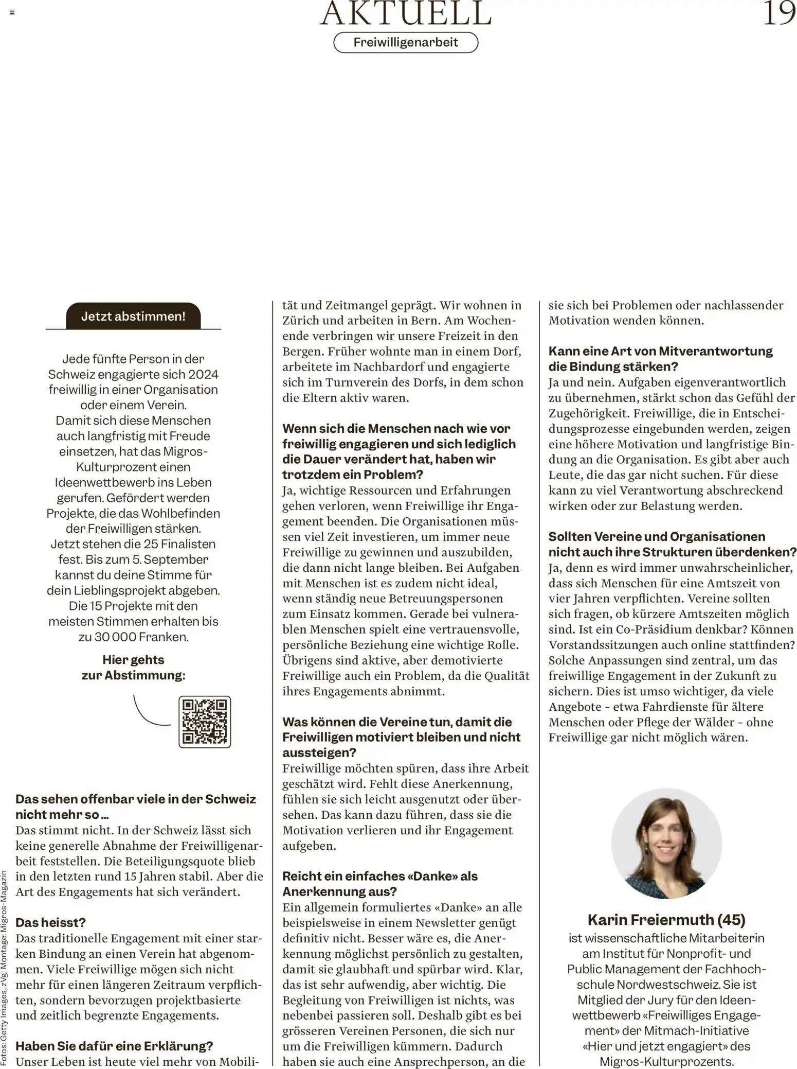 Migros aktionen Magazin