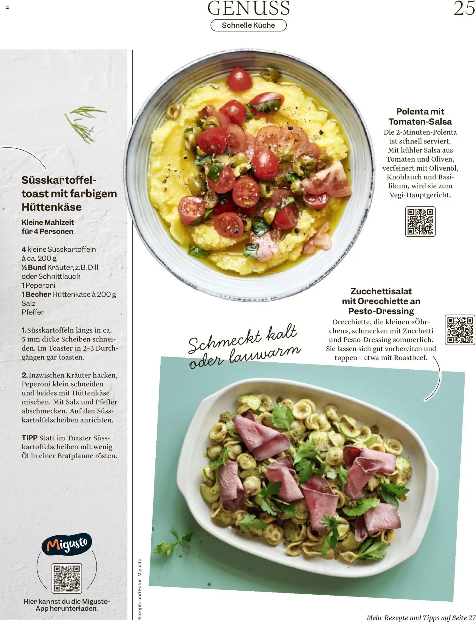 Migros aktionen Magazin