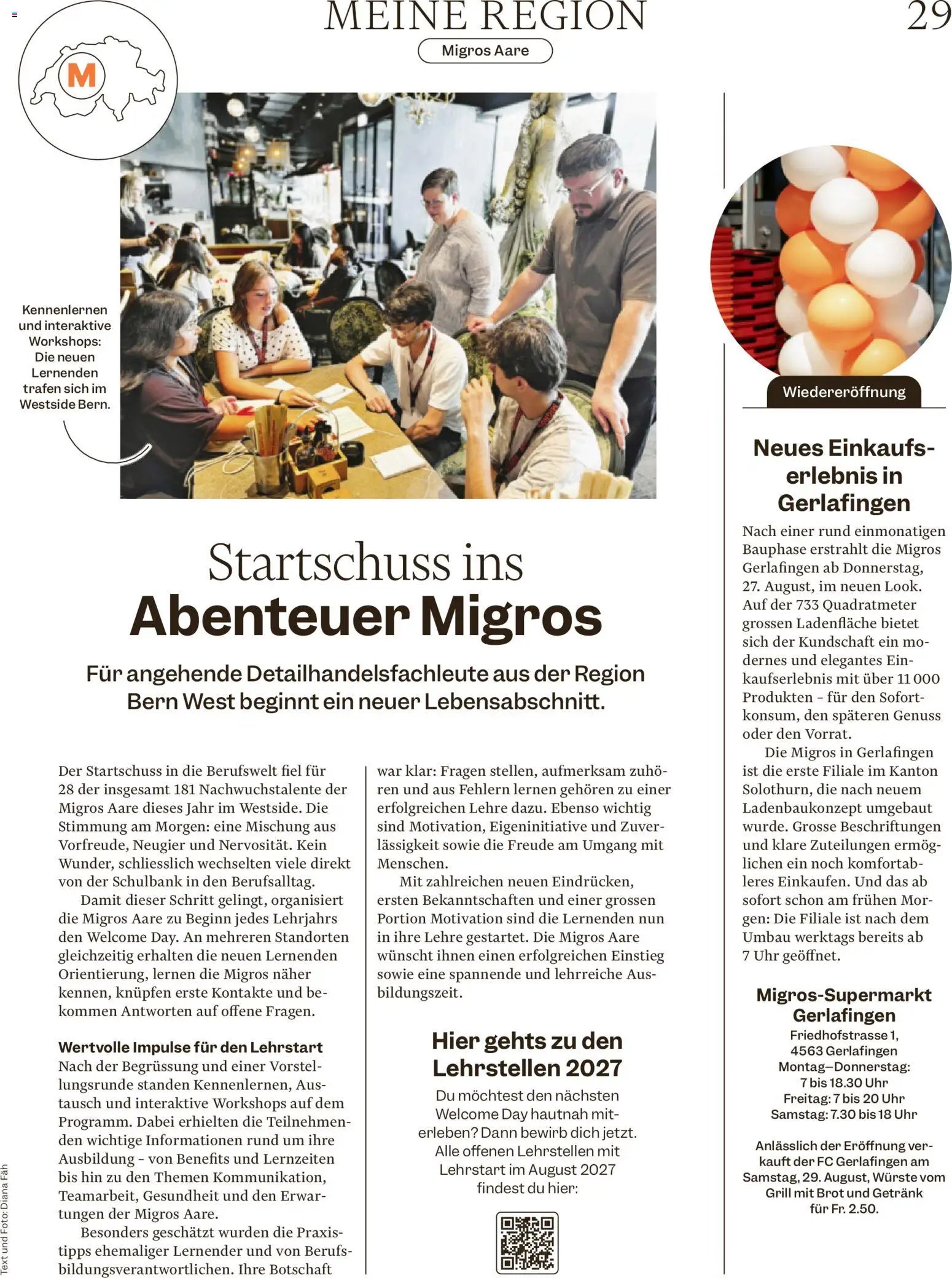 Migros aktionen Magazin