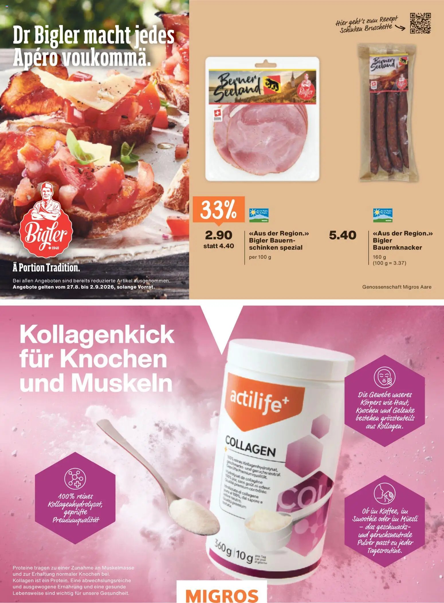 Migros aktionen Magazin