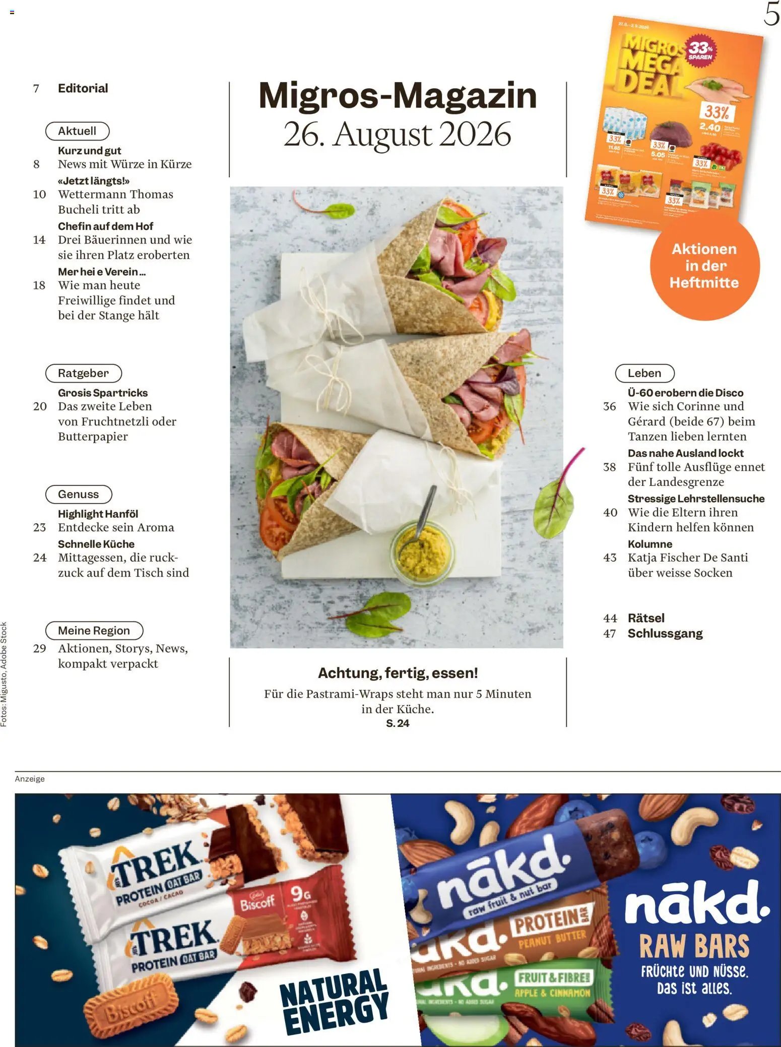 Migros aktionen Magazin