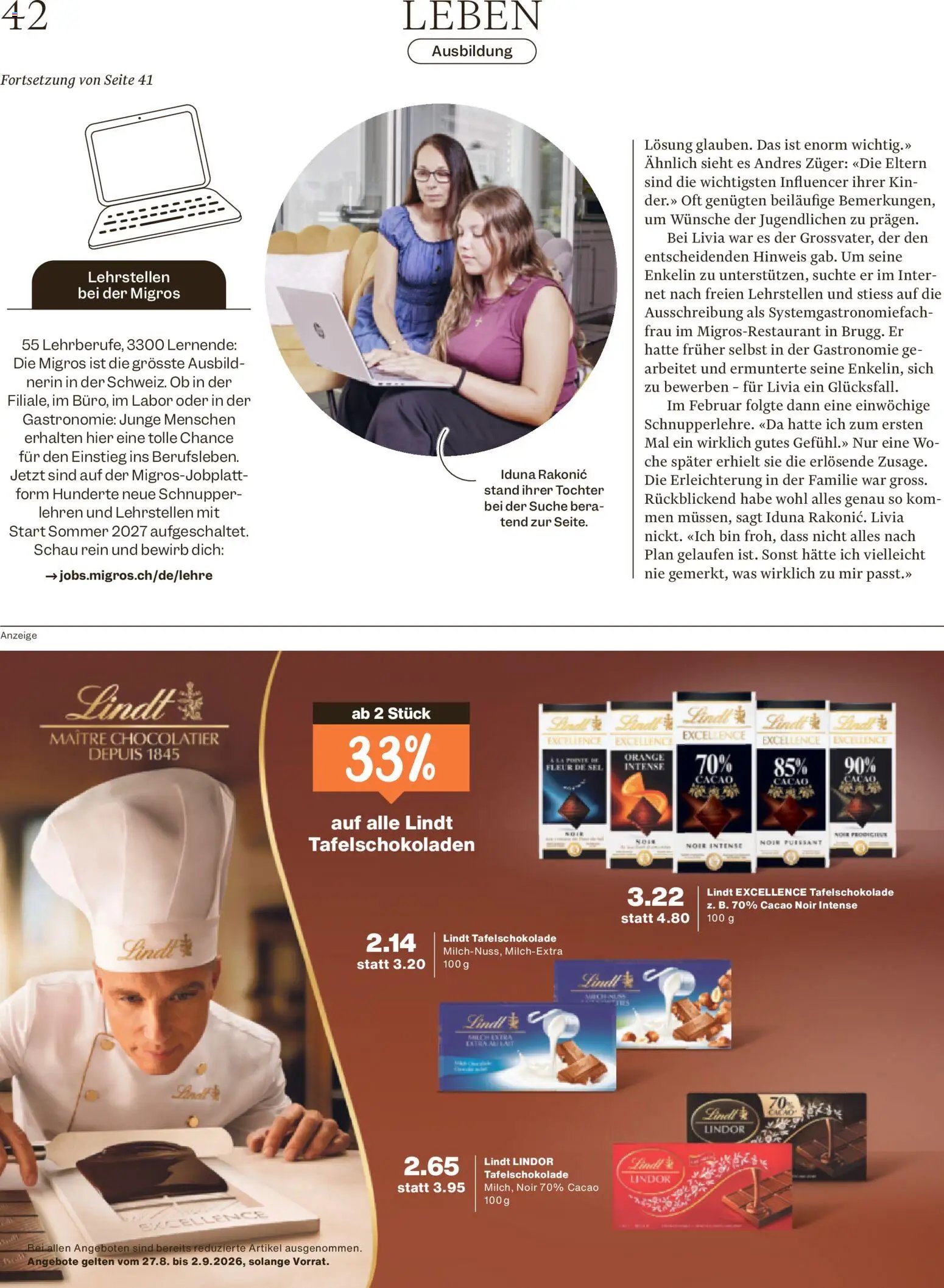 Migros aktionen Magazin