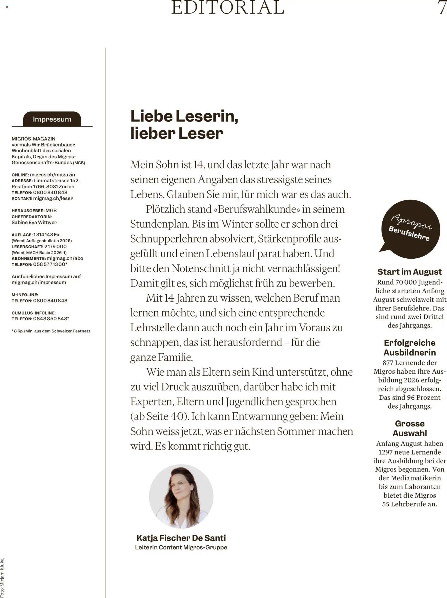 Migros aktionen Magazin