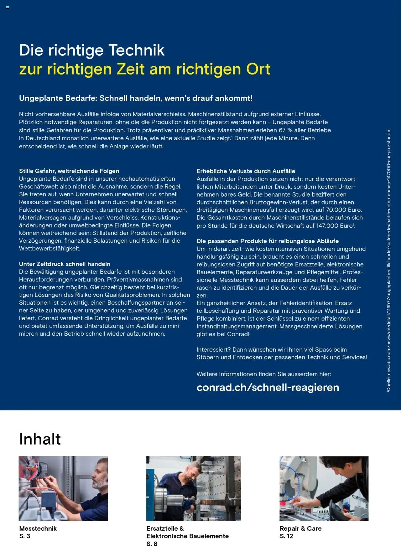 Conrad Katalog ungeplanter Bedarf (2025-05-14 - 2025-12-31) | 2