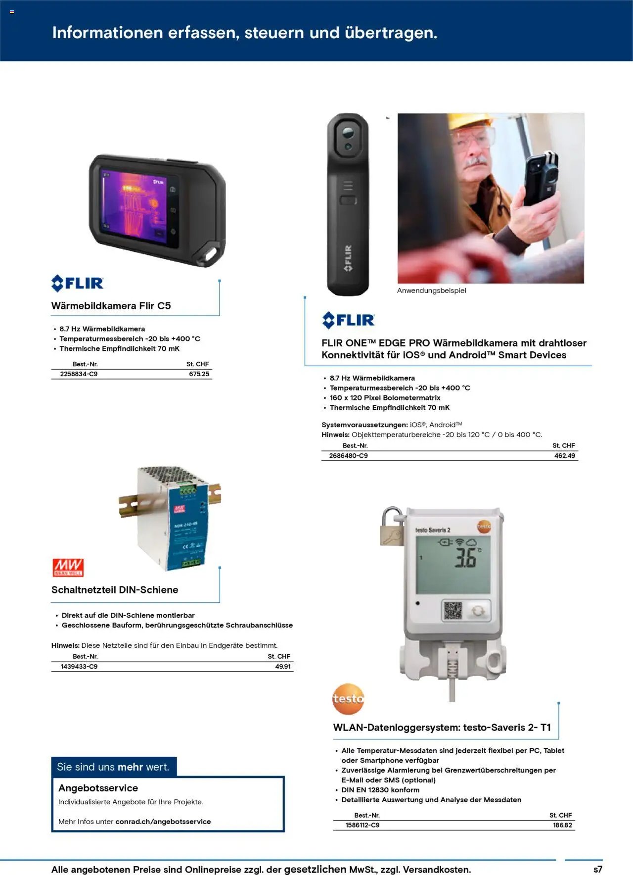 Conrad Katalog ungeplanter Bedarf (2025-05-14 - 2025-12-31) | 7