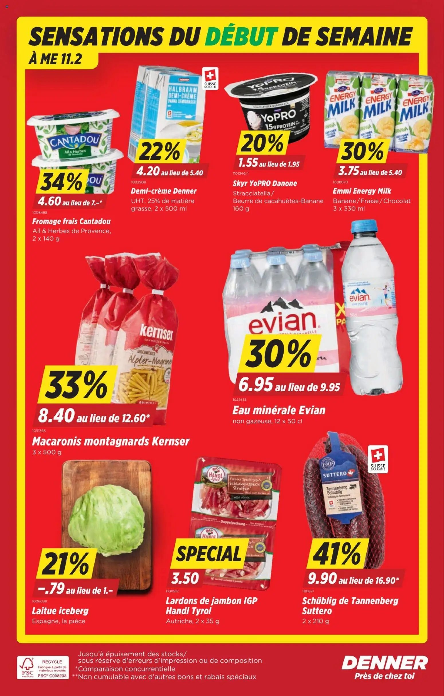 Denner Aktionen FR (2026-02-05 - 2026-02-11)