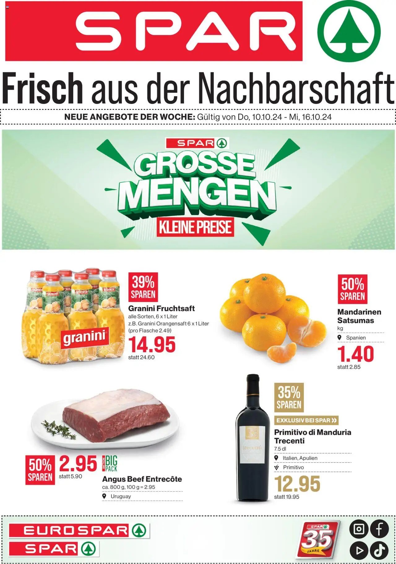 SPAR Aktionen (2025-10-10 - 2025-10-16) | 1