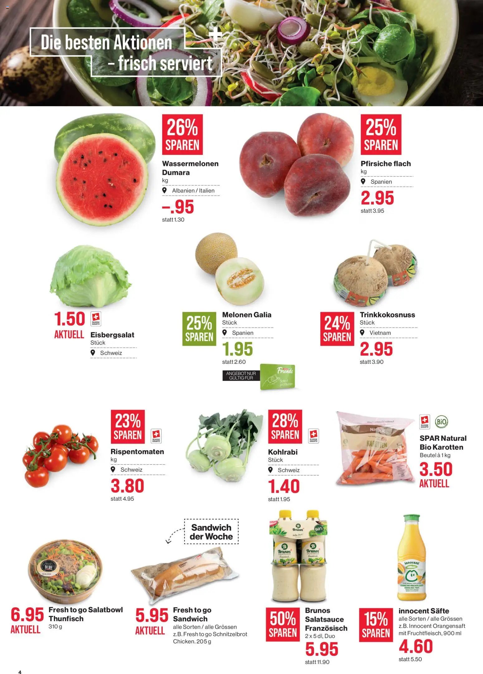 SPAR aktionen