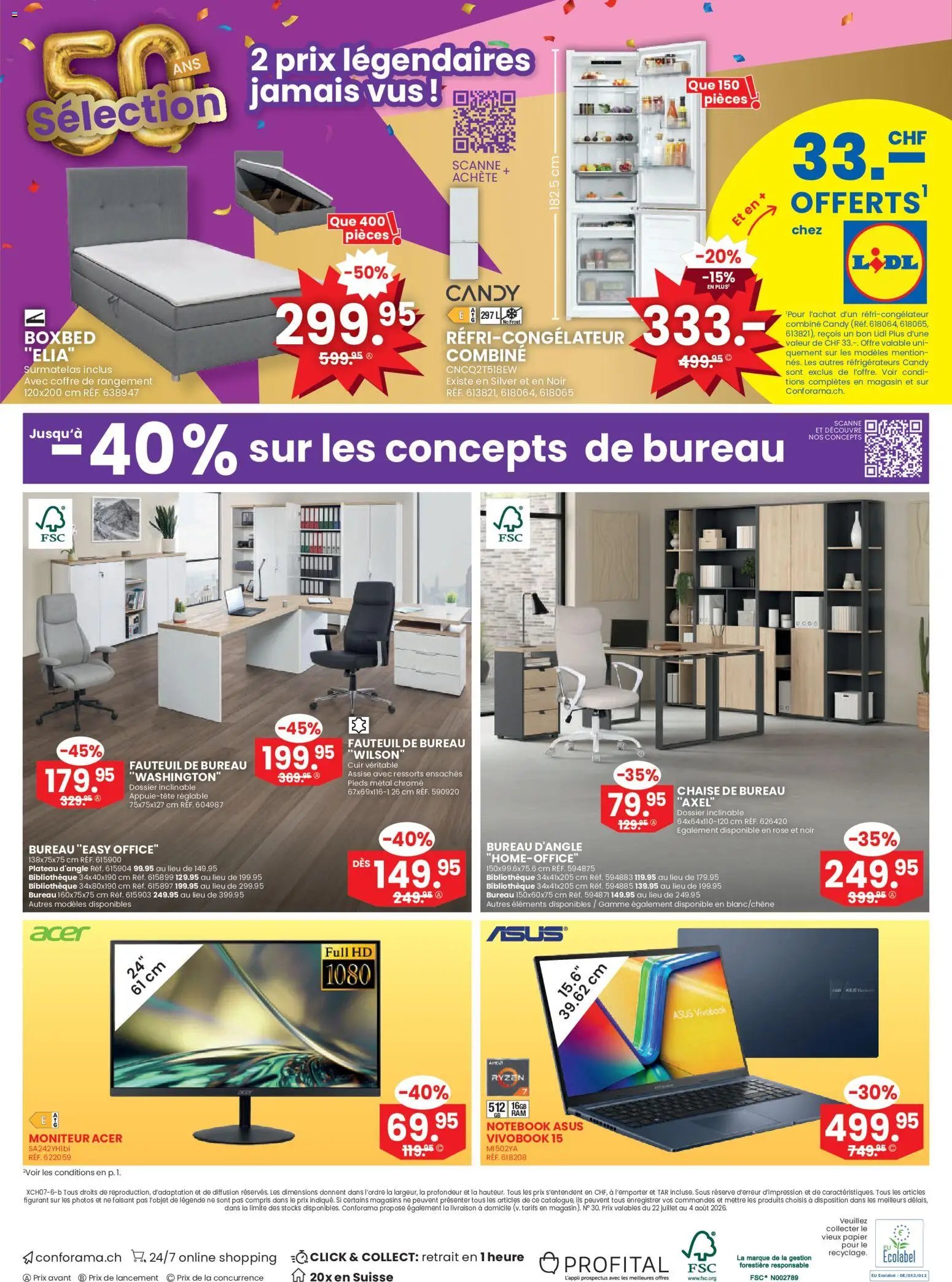 Conforama aktionen FR