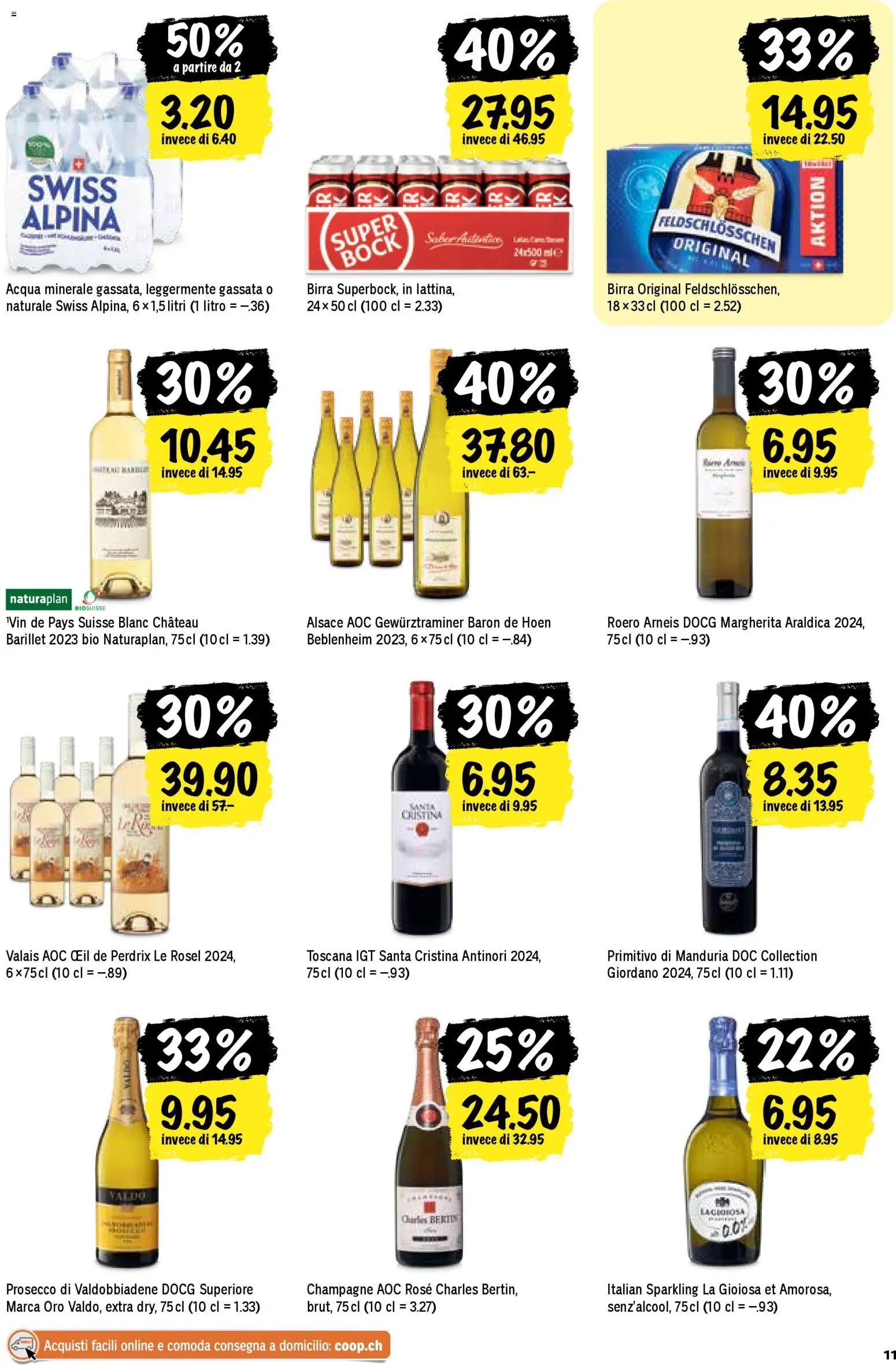 Coop - Una settimana di azioni (2026-02-05 - 2026-02-11)