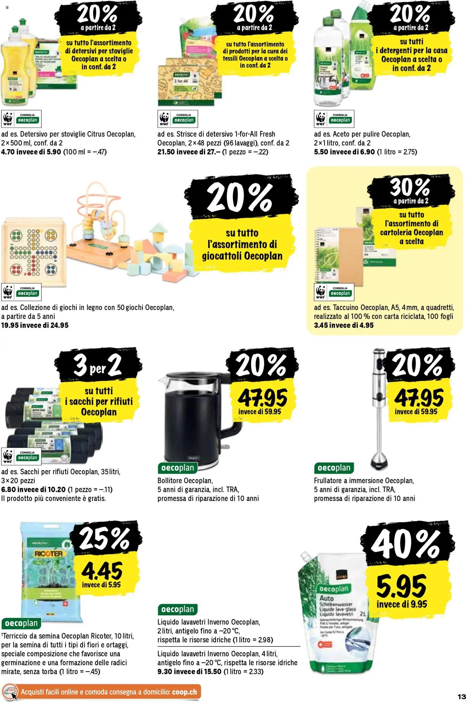 Coop - Una settimana di azioni (2026-02-05 - 2026-02-11)