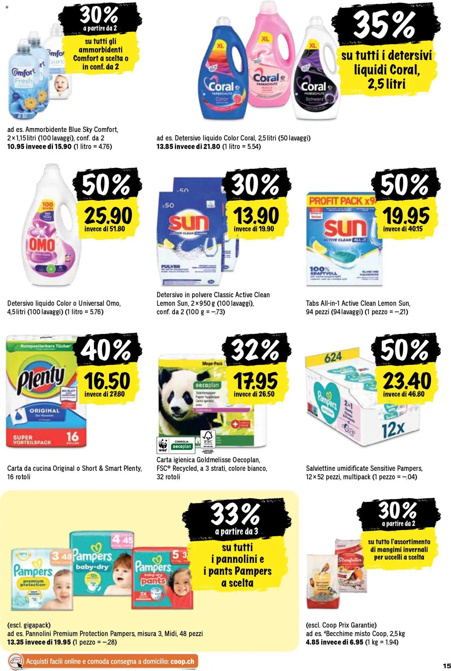 Coop - Una settimana di azioni (2026-02-05 - 2026-02-11)