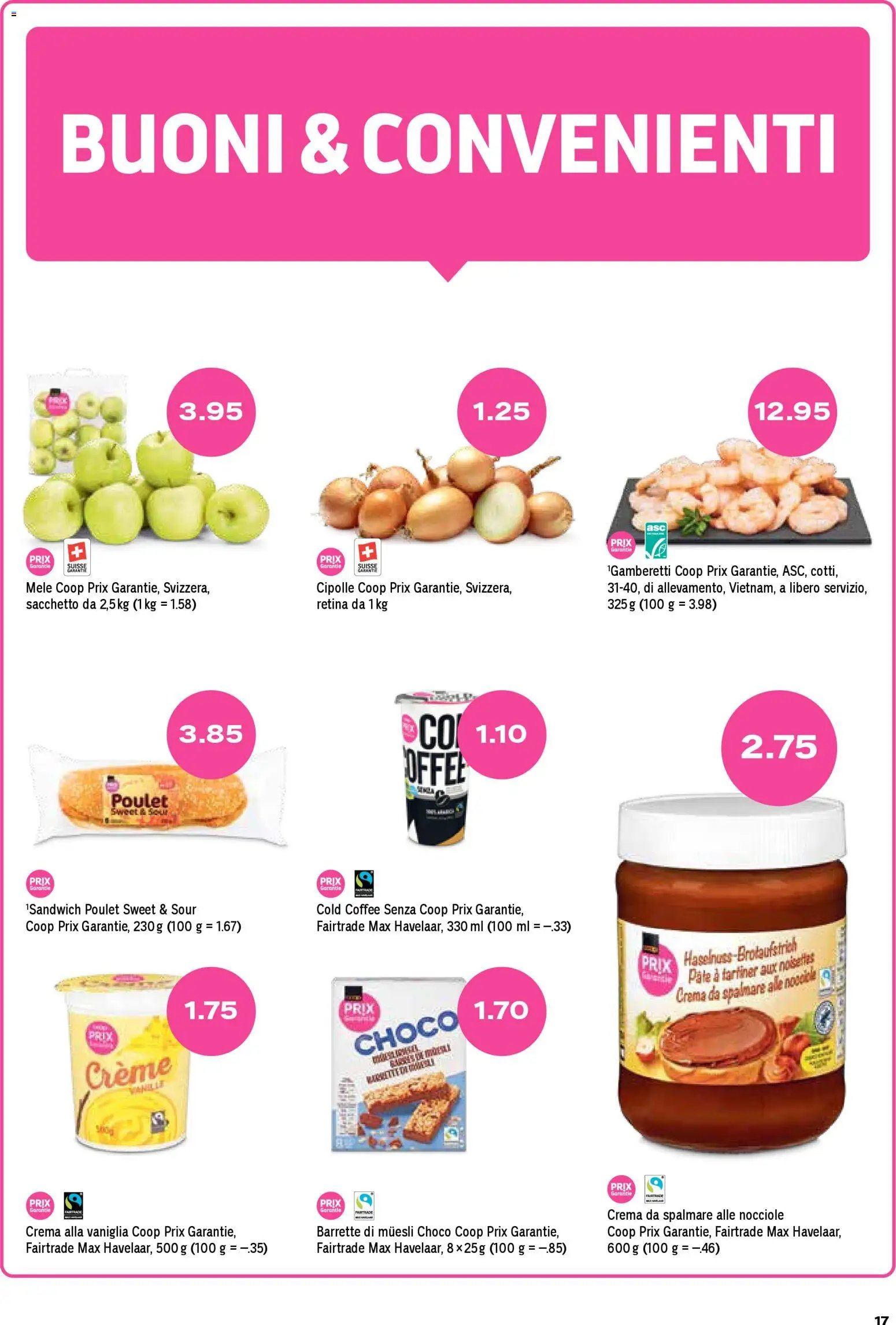 Coop - Una settimana di azioni (2026-02-05 - 2026-02-11)