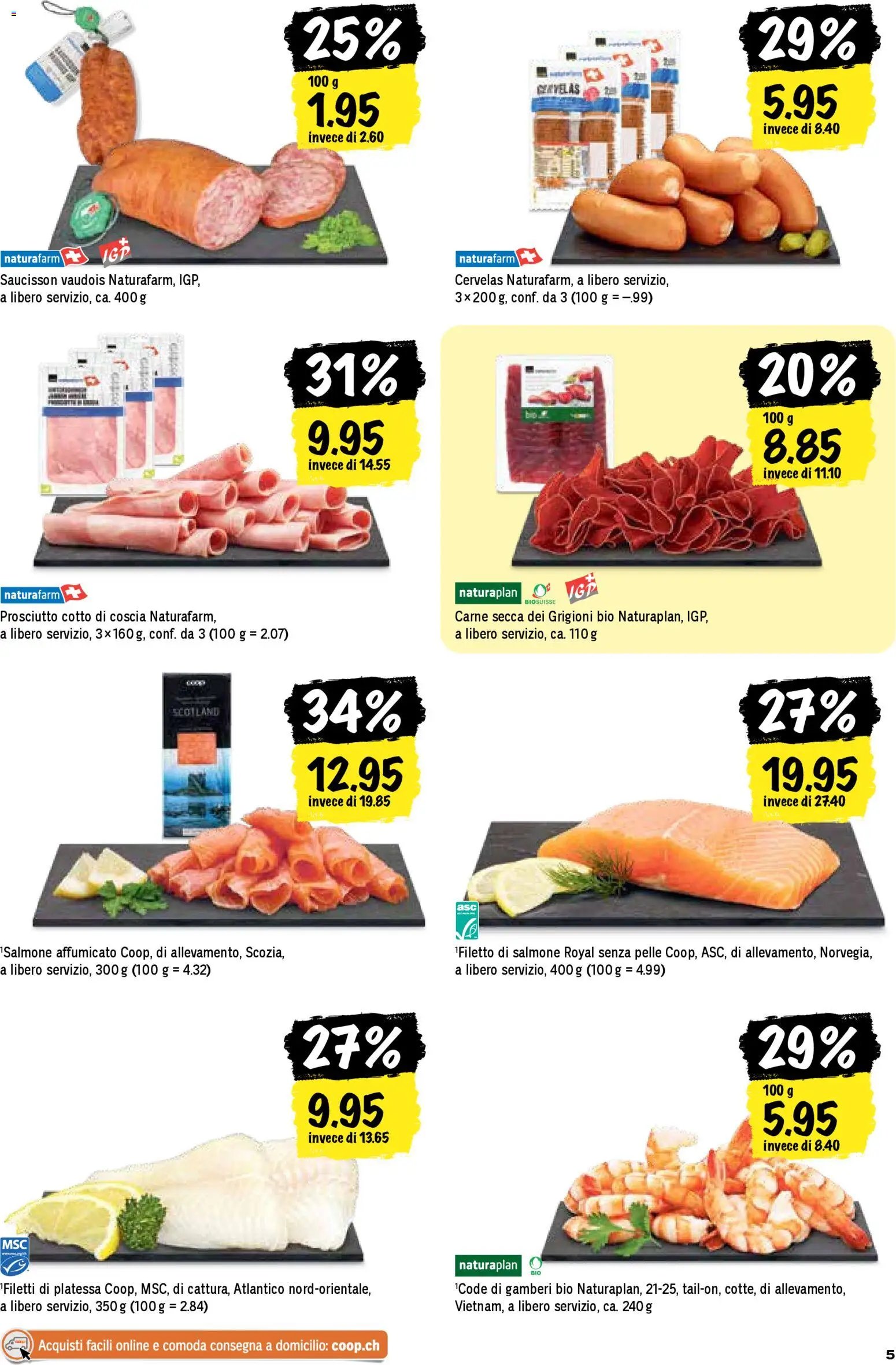 Coop - Una settimana di azioni (2026-02-05 - 2026-02-11)