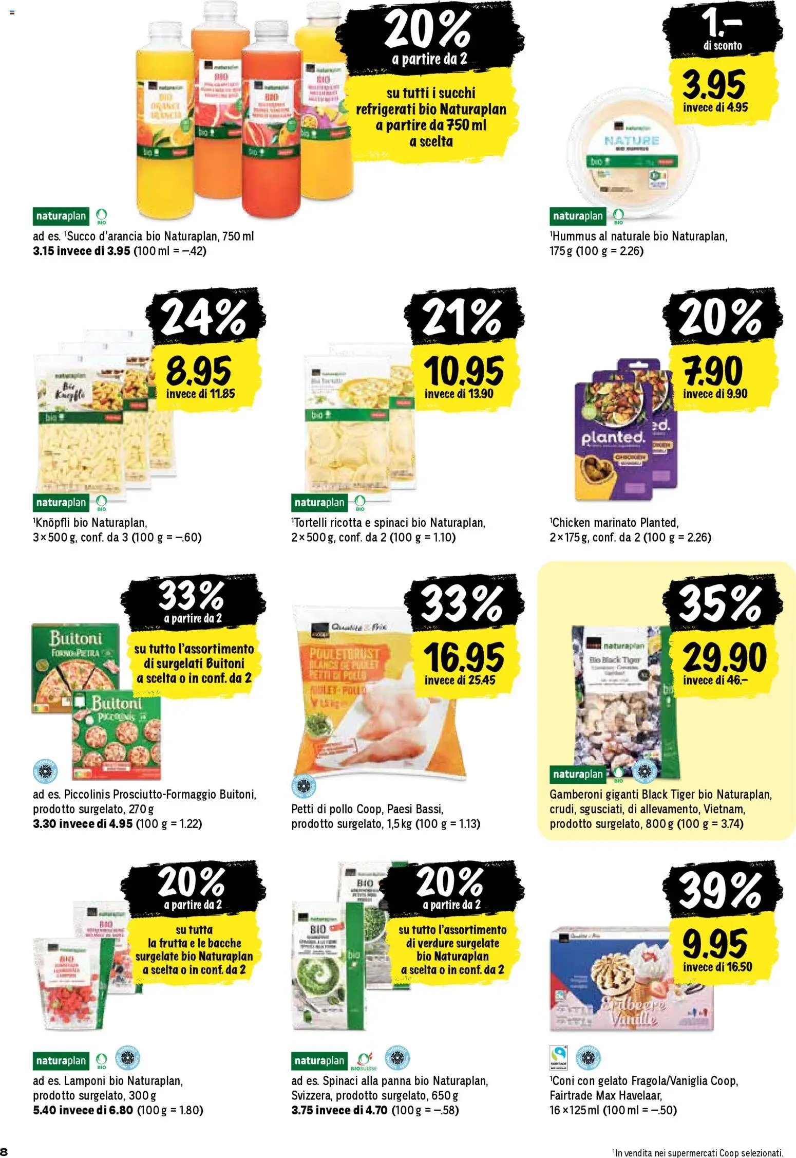 Coop - Una settimana di azioni (2026-02-05 - 2026-02-11)