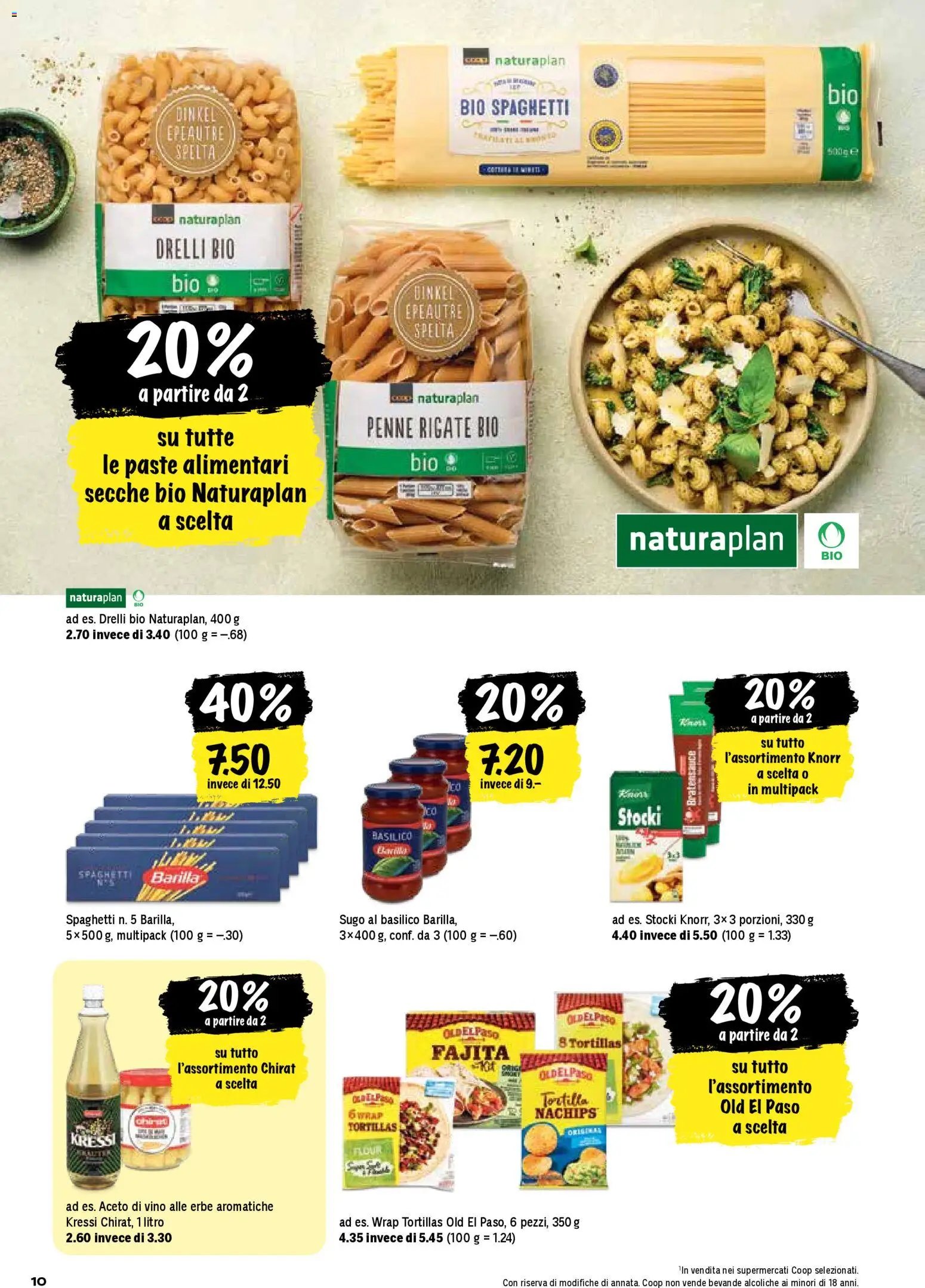 Coop - Una settimana di azioni (2026-02-05 - 2026-02-11)